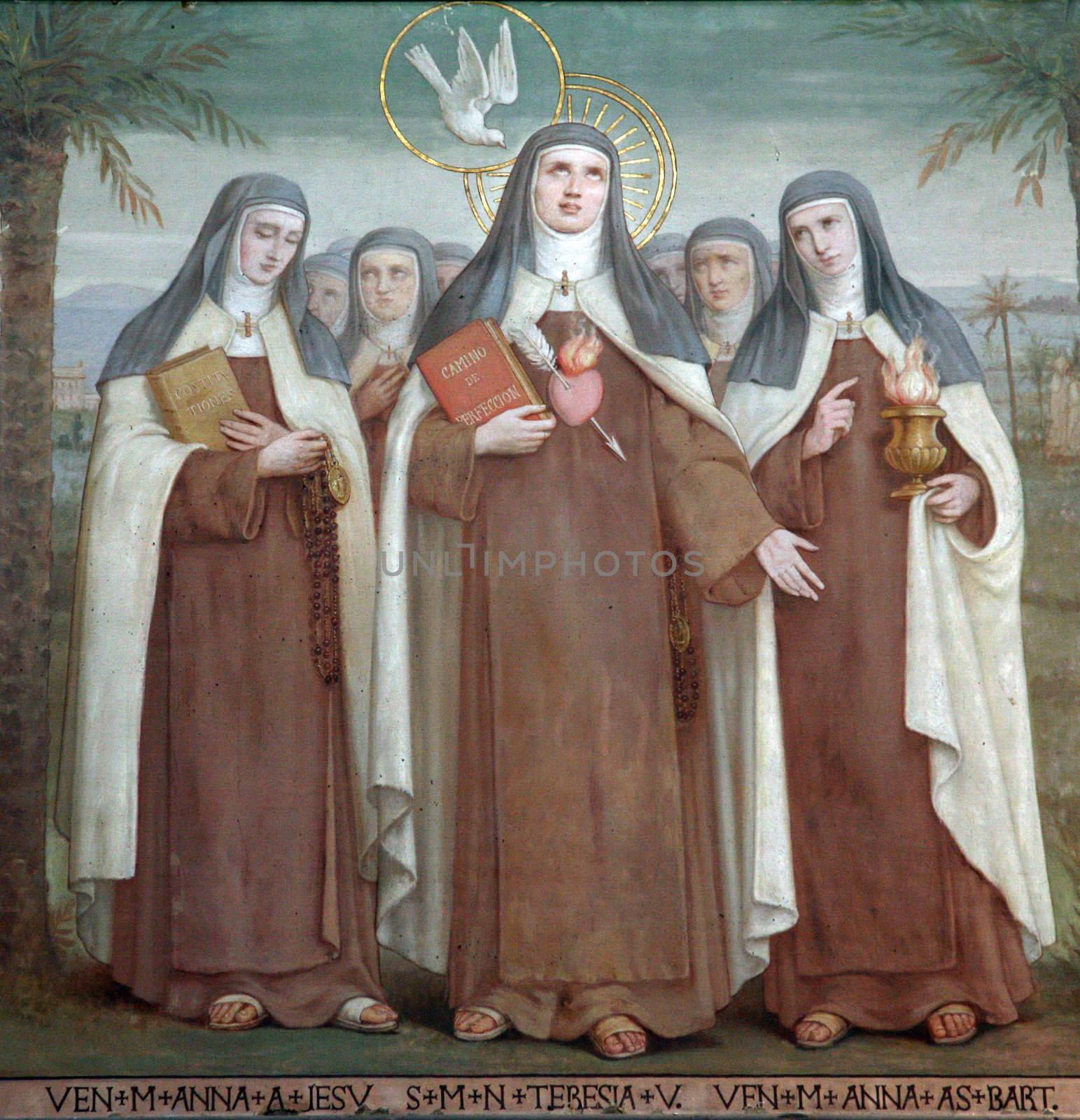 Carmelite Saints by atlas