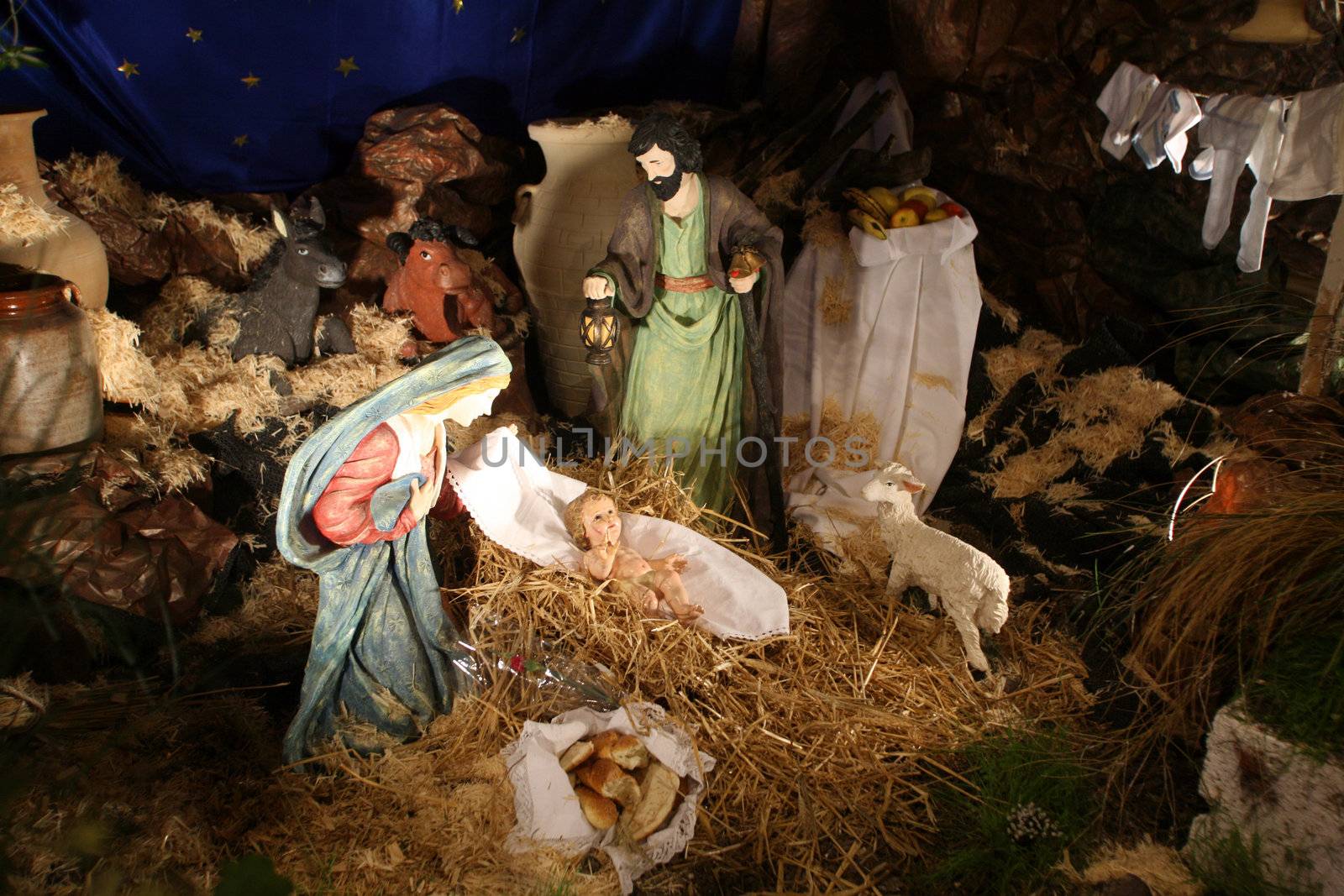 Nativity scene by atlas