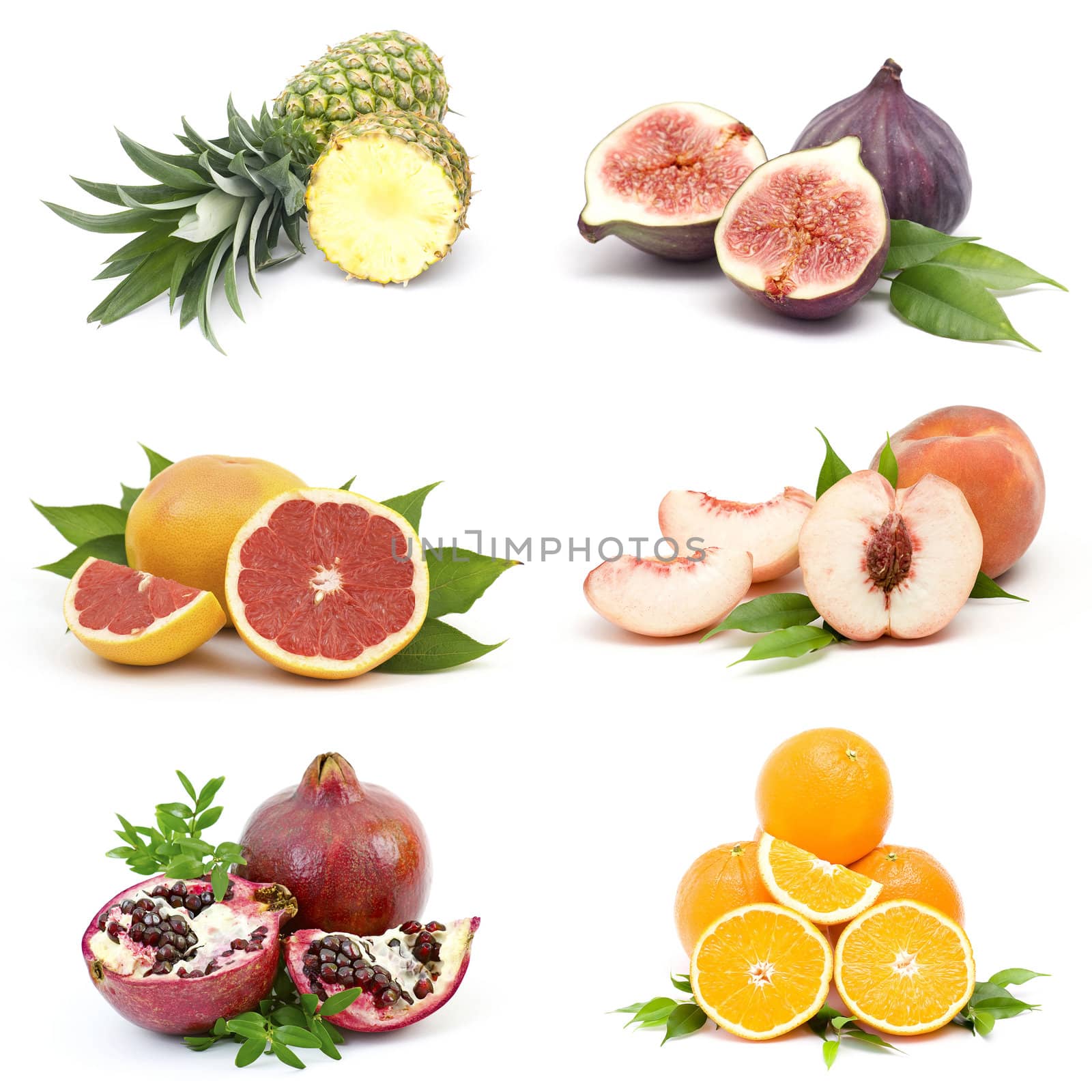 collection of fresh fruits by miradrozdowski