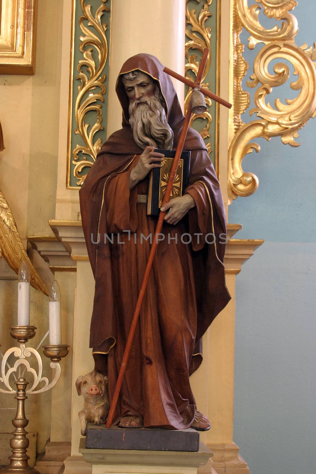 Saint Anthony the Great by atlas