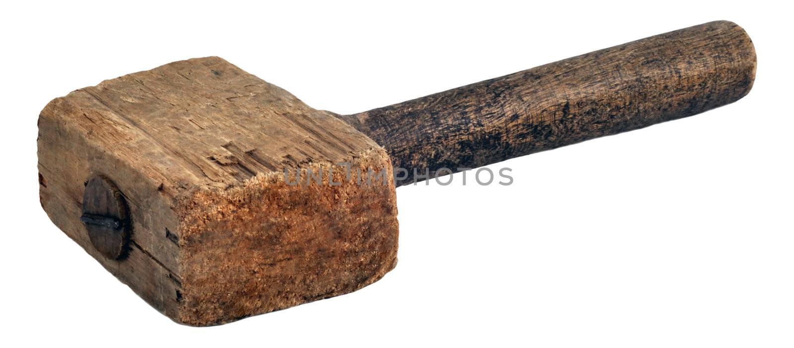 Hammer wooden (mallet) by alexcoolok