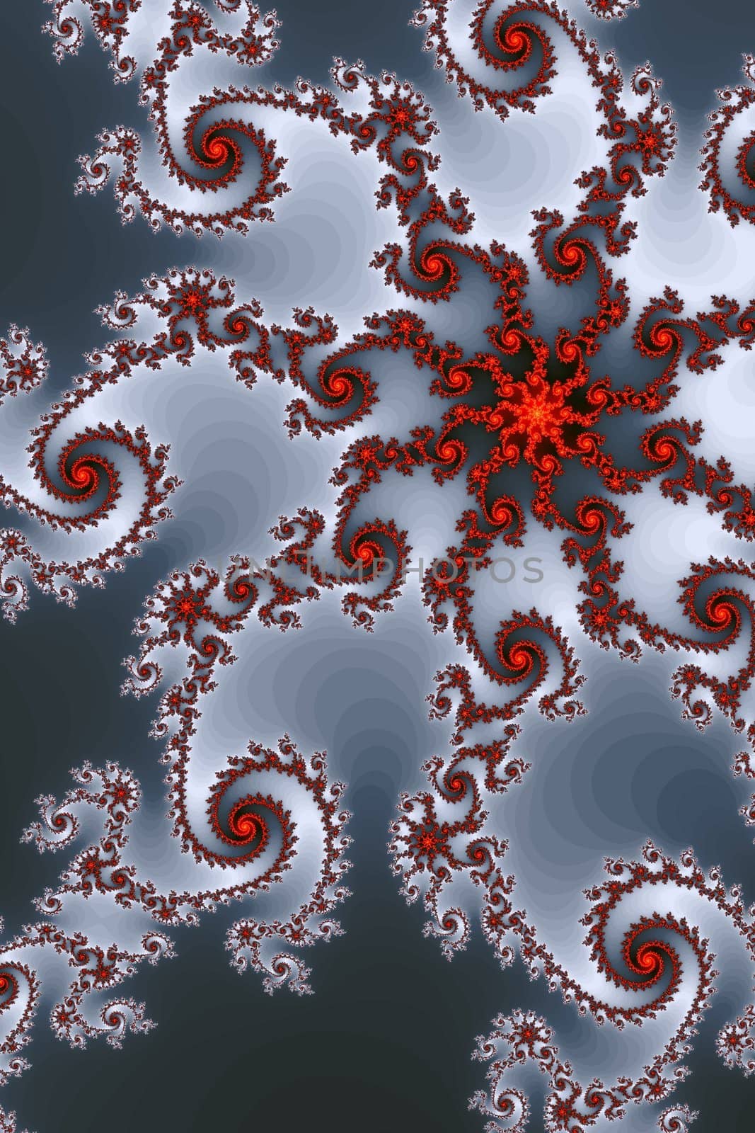 An image of a typical fractal graphic