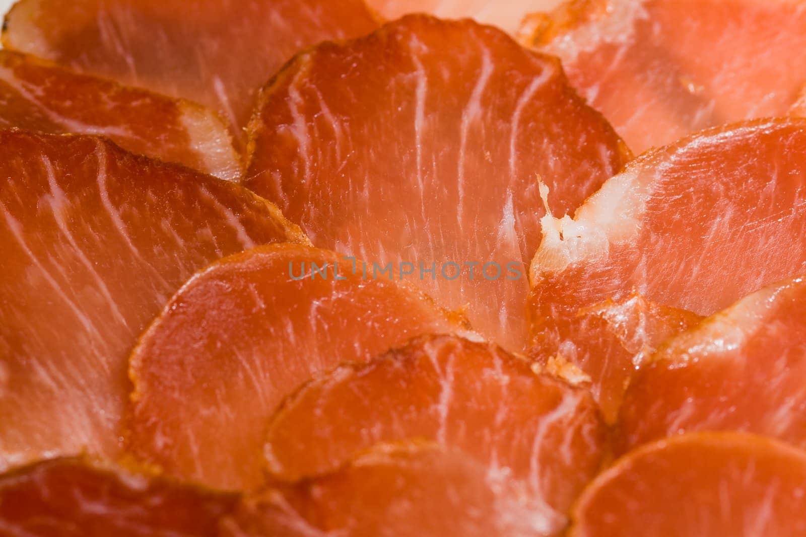 Iberian ready pork loin to taste, cut in slices