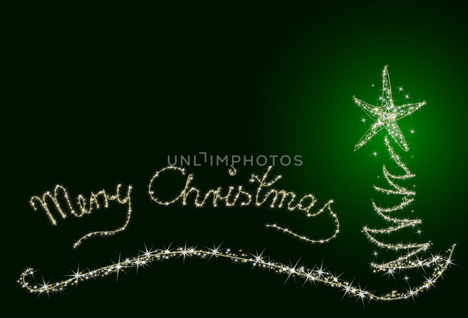Abstract Merry Christmas Card by peromarketing