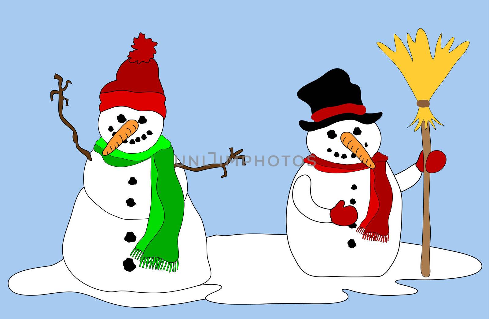 Snowmen by peromarketing