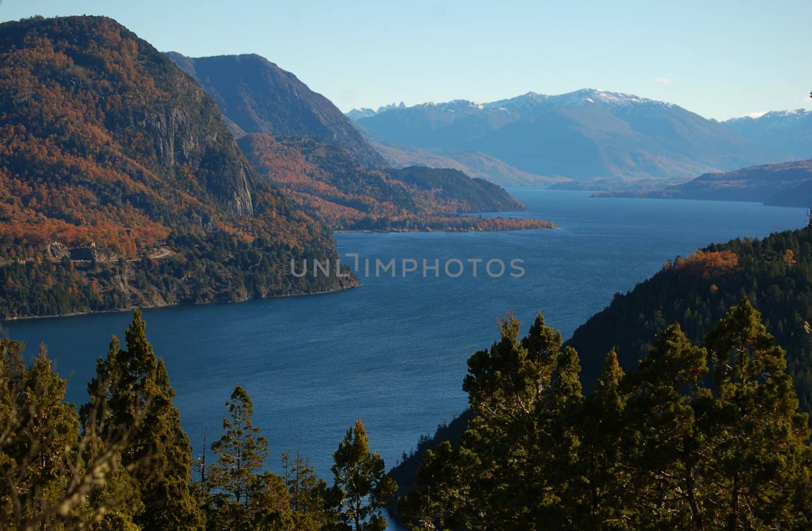 Nahuel Huapi Lake in northern Patagonia