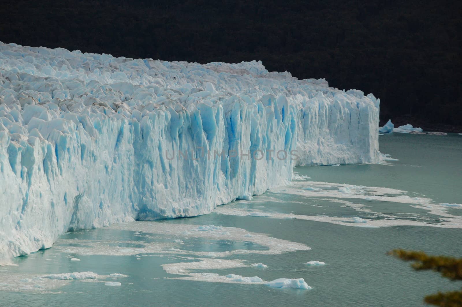 Perito Moreno huge glacier in Calafate southern Patagonia