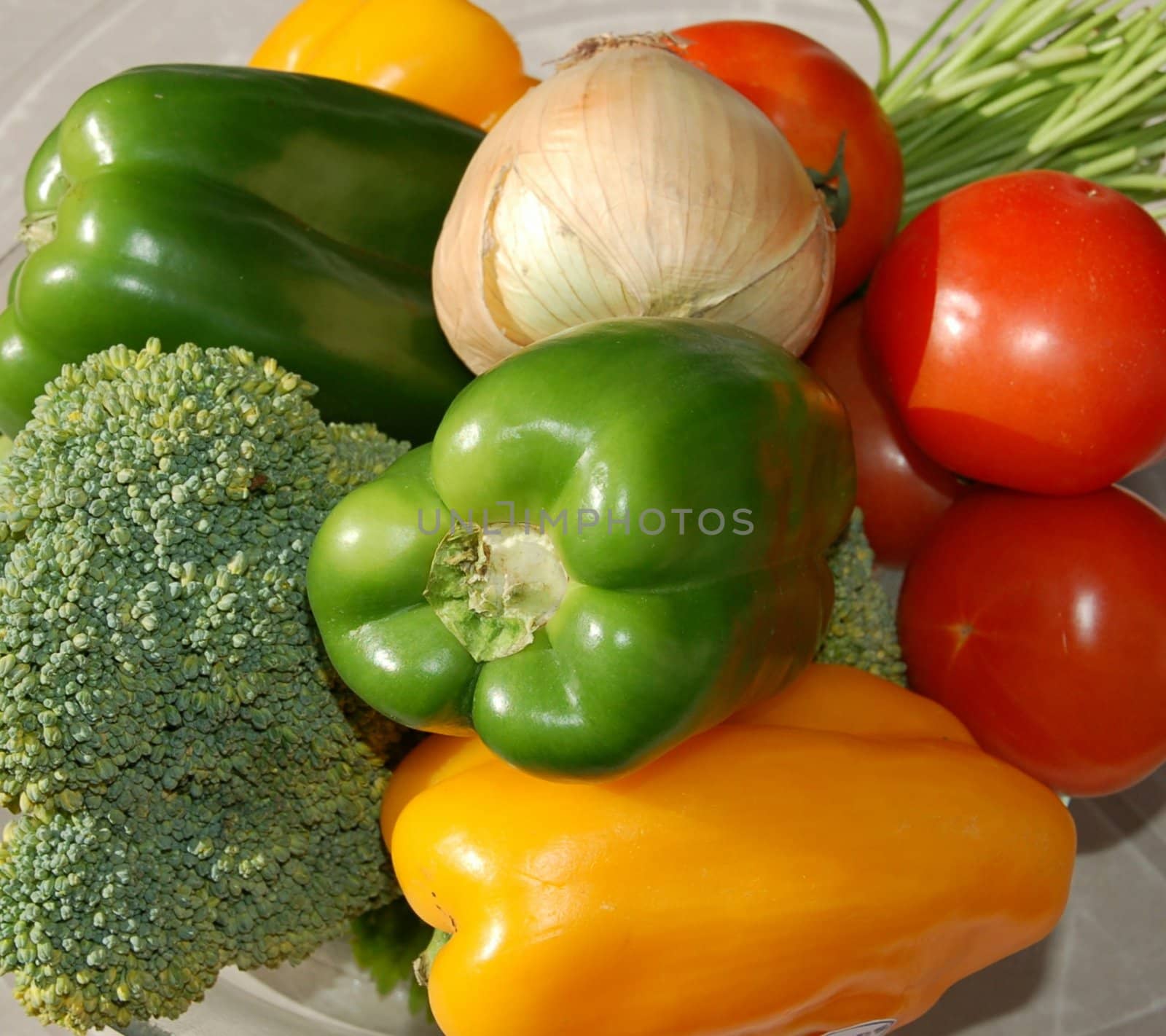 Selection of fresh vegetable