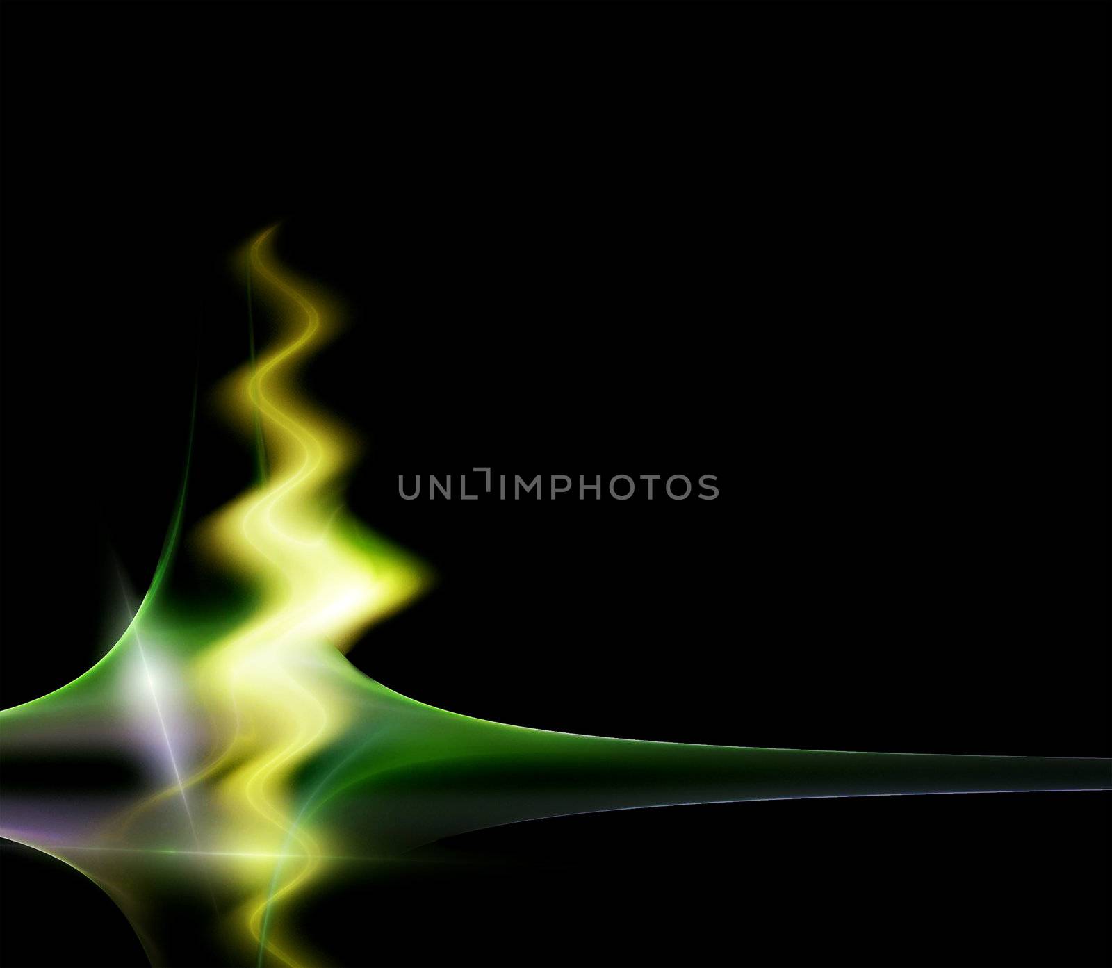 abstract futuristic backdrop for you text over black