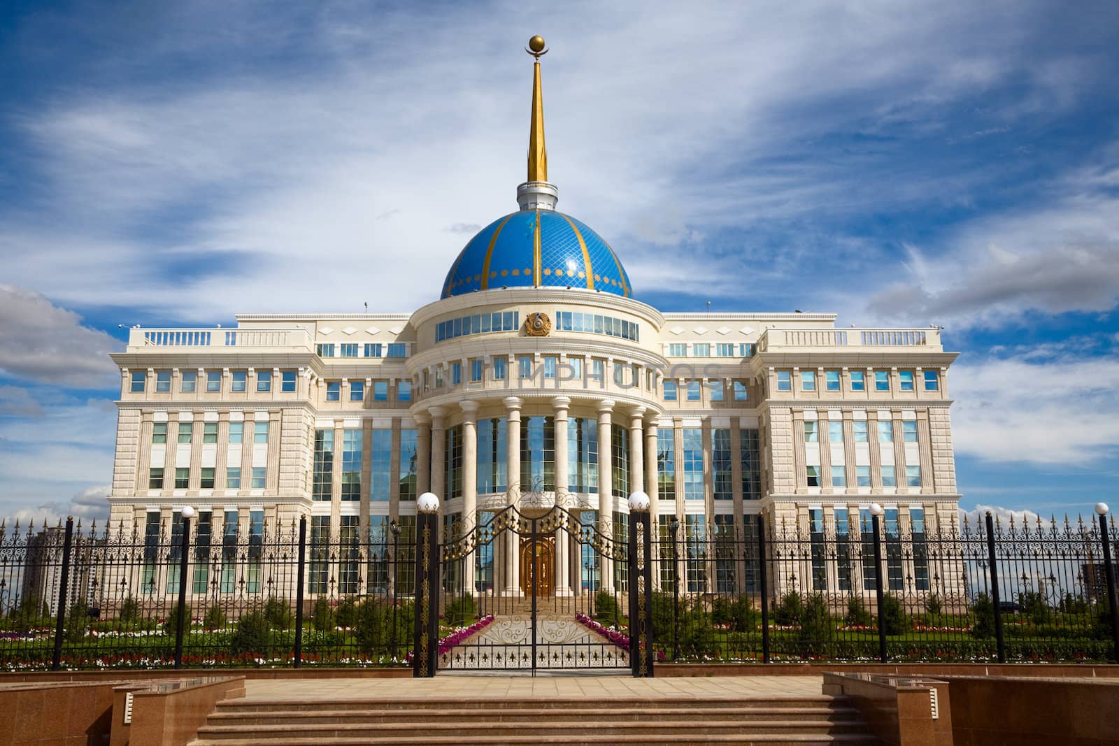 President's palace. Apartment of a president of Kazakhstan. Astana.