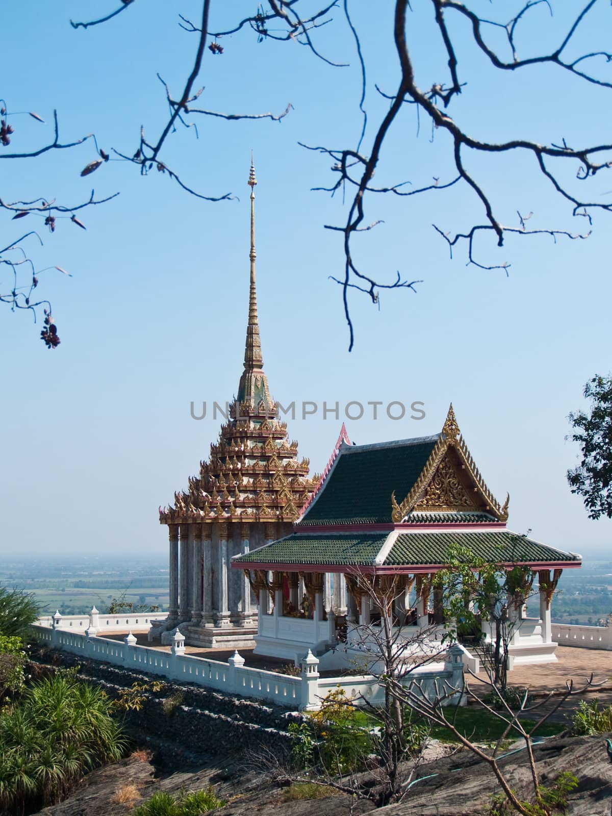 Khao Di Salak temple, U Thong, U Thong, Suphan Buri, Thailand