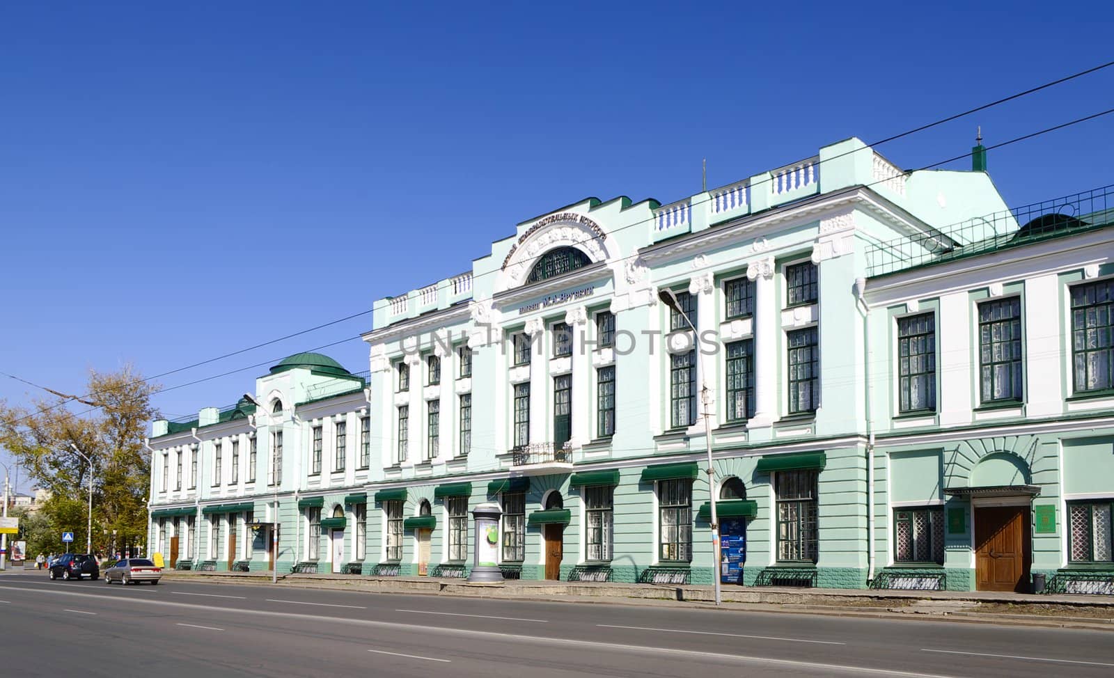 architectural monument XIX age  Vrubel museum.Omsk.Russia