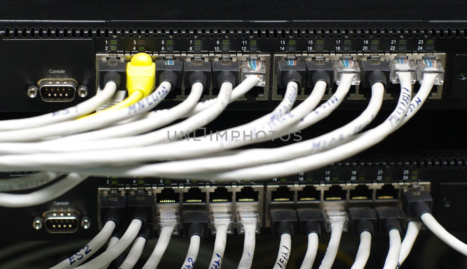 unit of digital network cross-connections