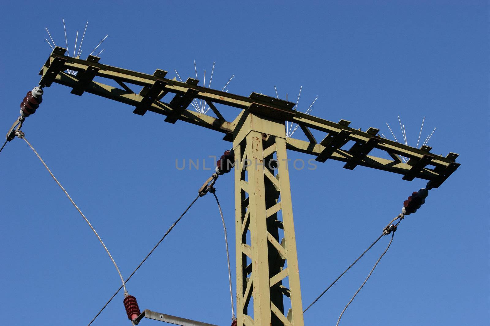 Electricity pylon - view details