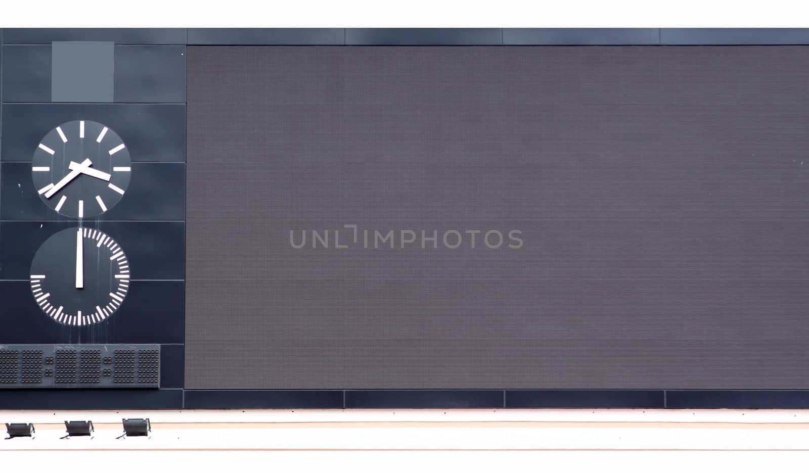electronic Billboard Display with copy space 