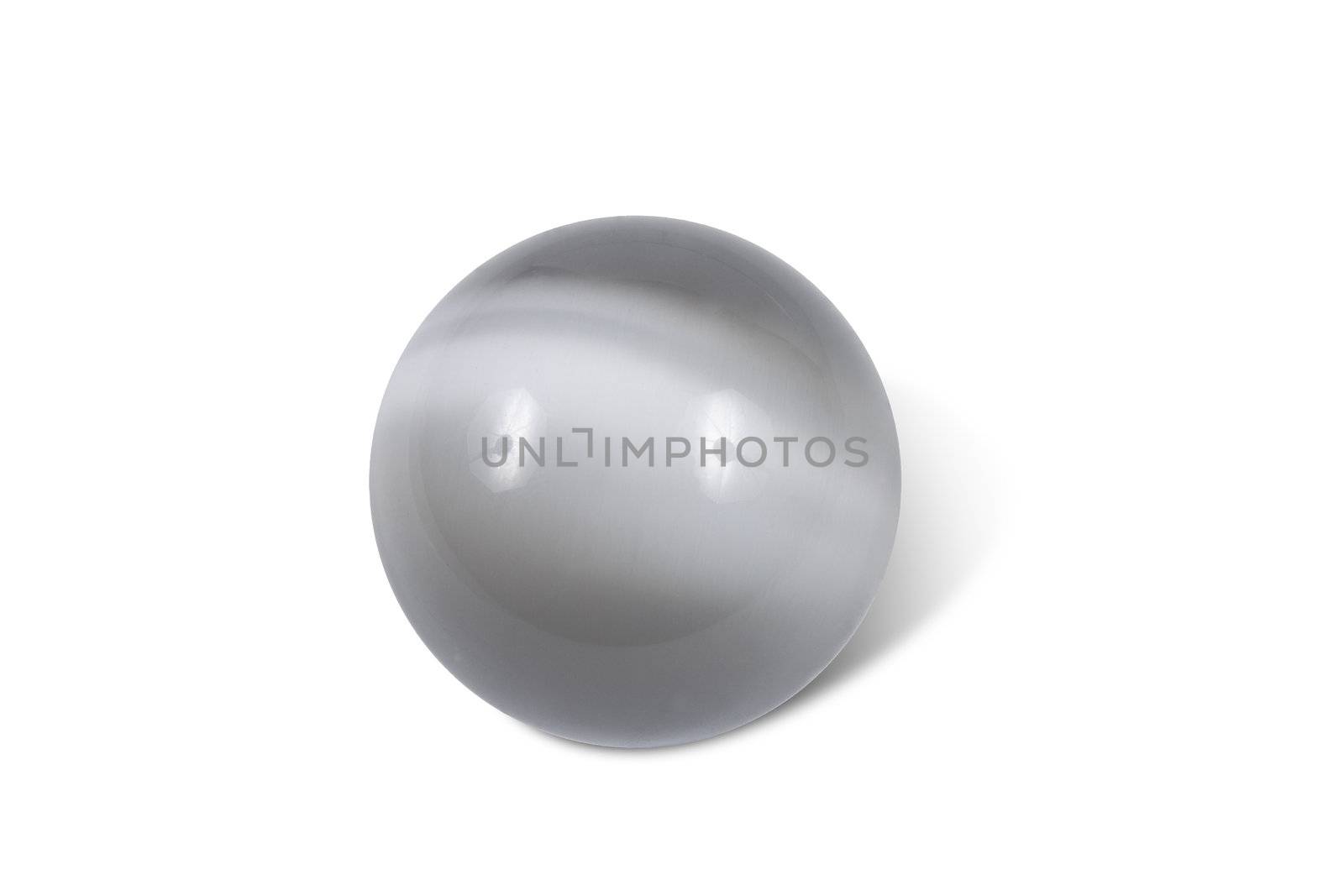 Smiley ball. Isolated on white with clipping path