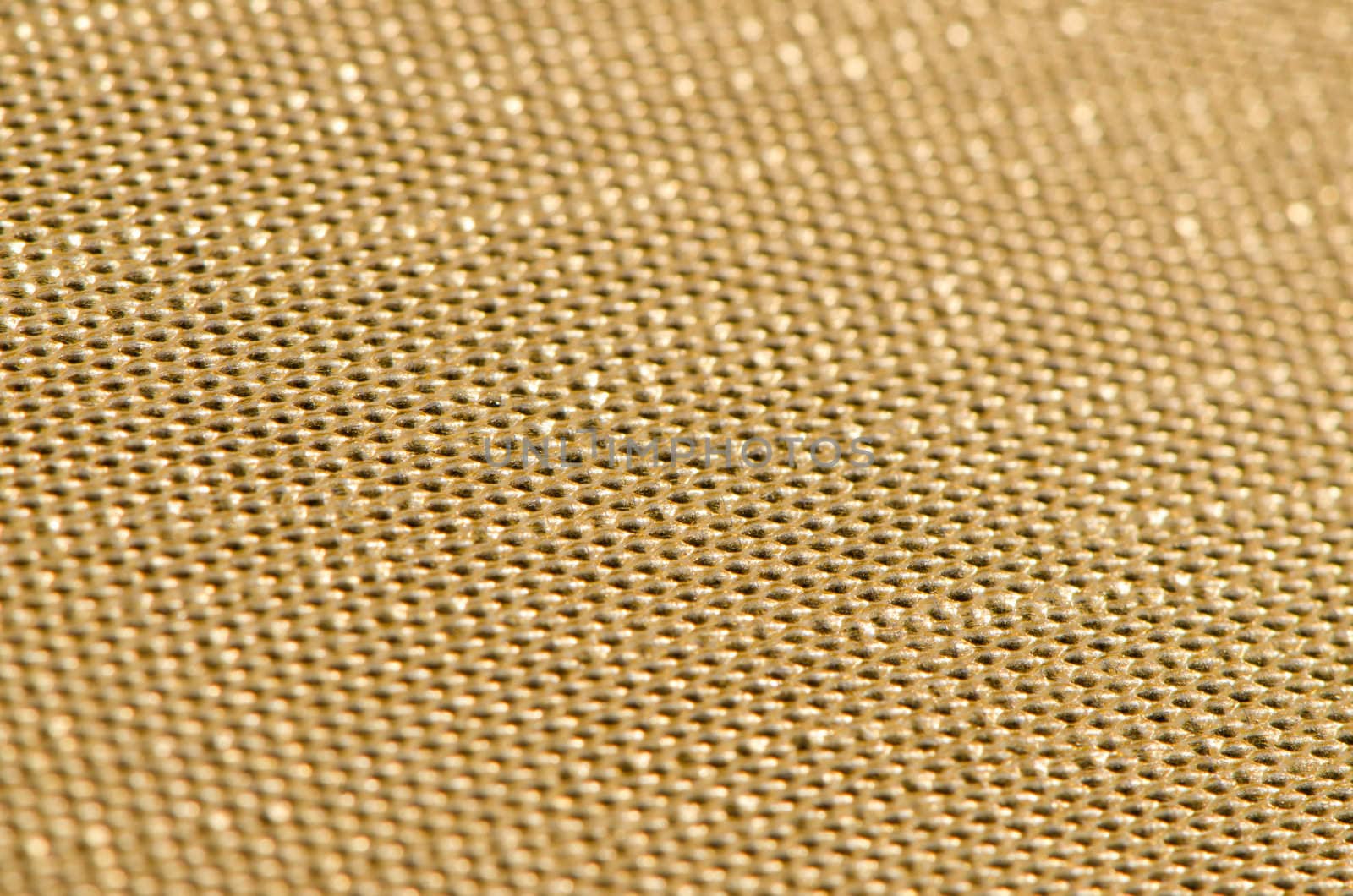 Golden metal plate background.