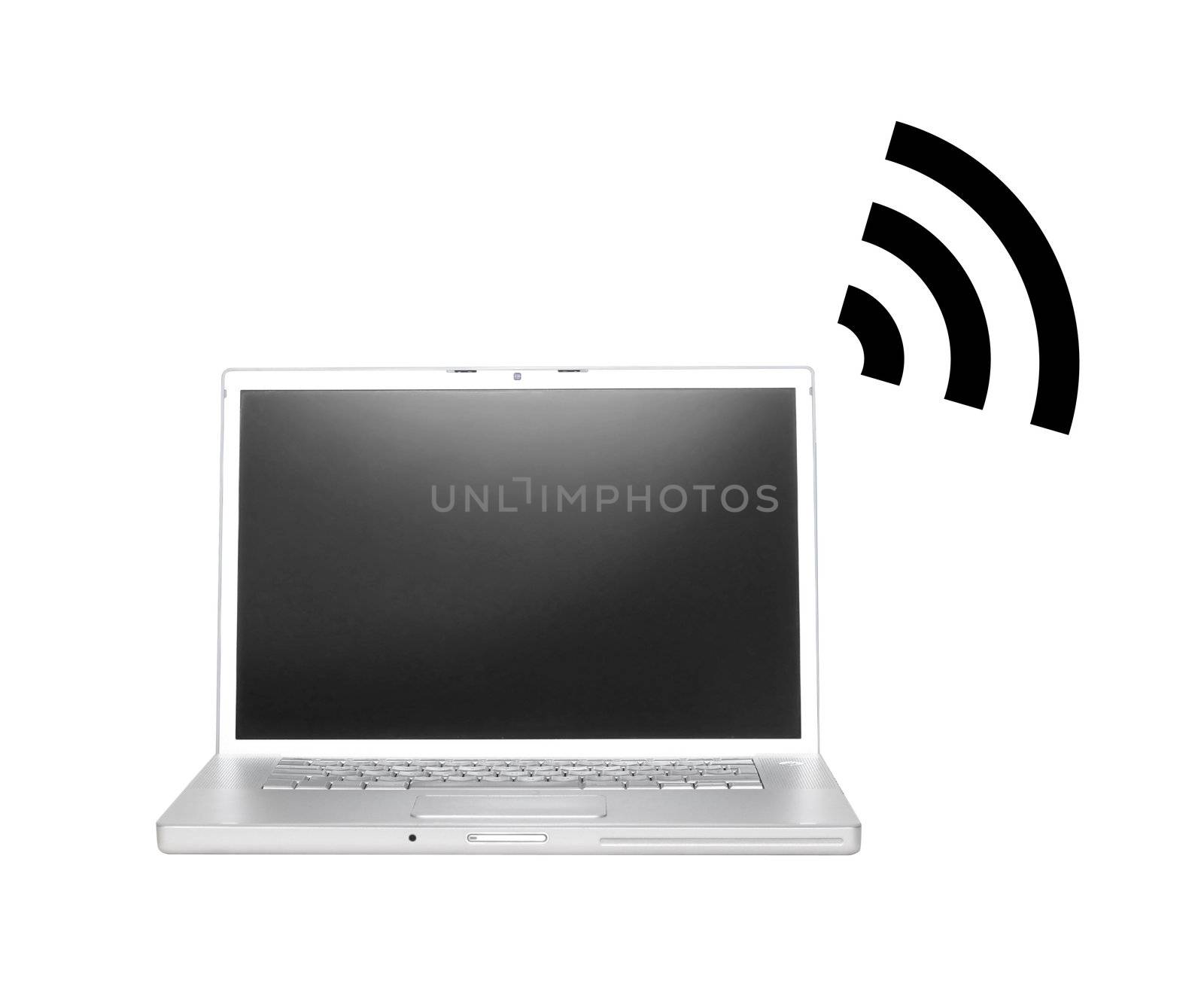 Laptop with wifi by leeser