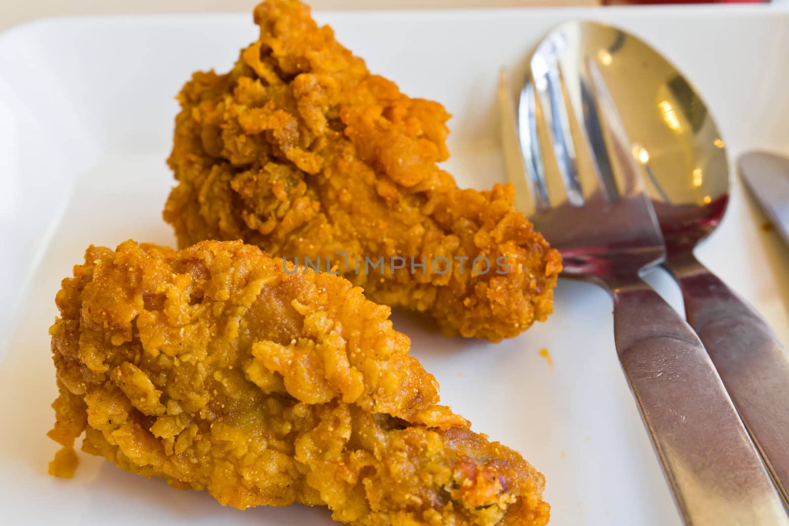 Fried Chicken pieces  by stoonn