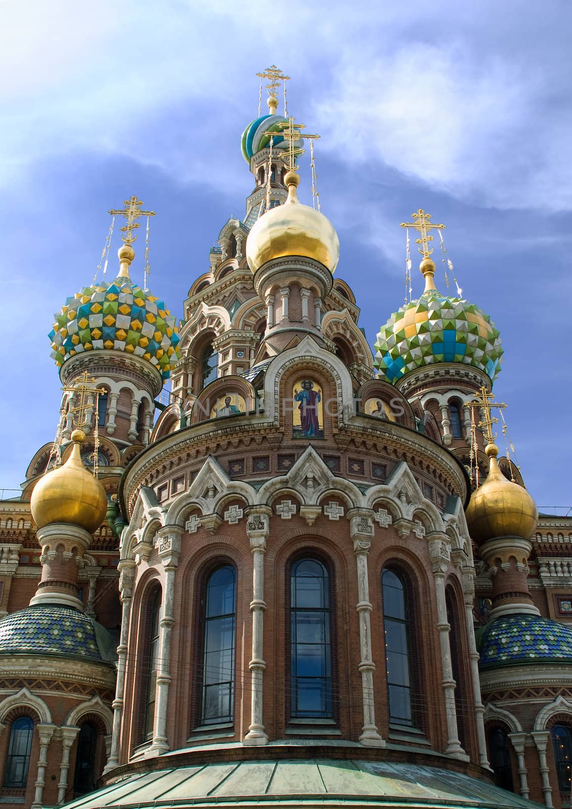 Russia, St.Petersburg. Temple Spas-na-krovi.
