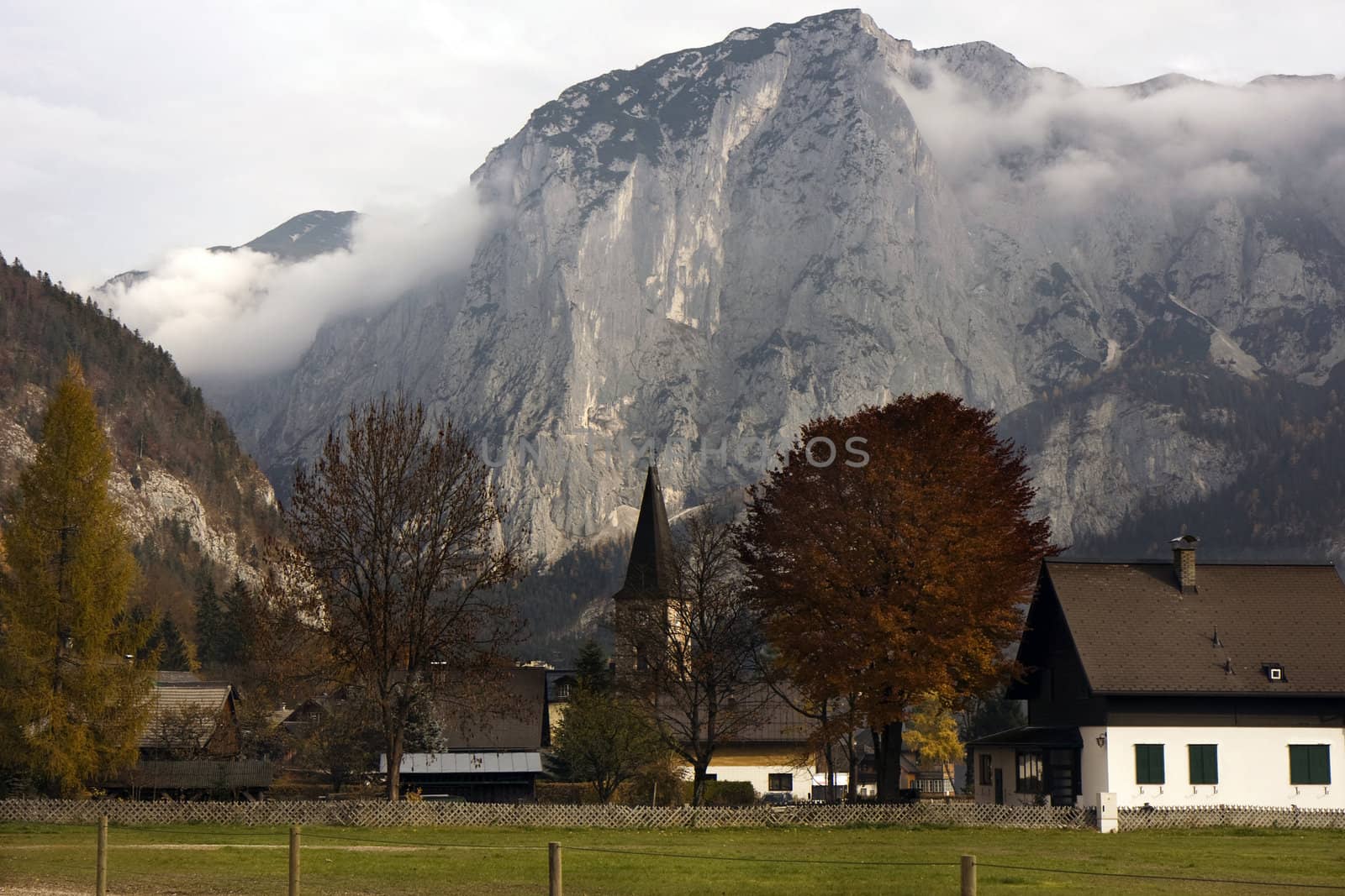 Altaussee alpine village in Austria  by evgeshag