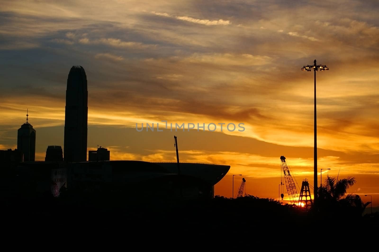 Hong Kong sunset
