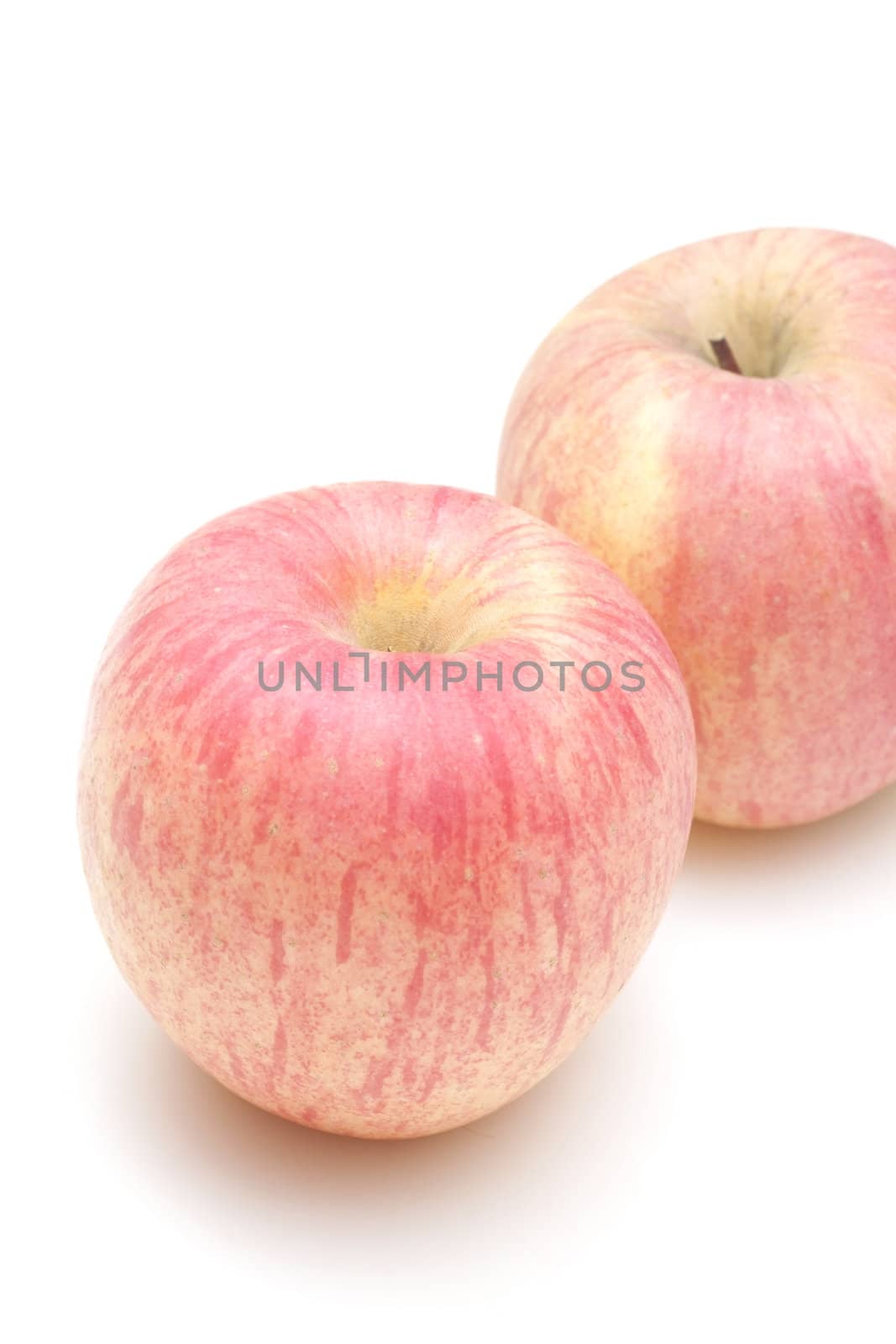 Apples isolated on white background