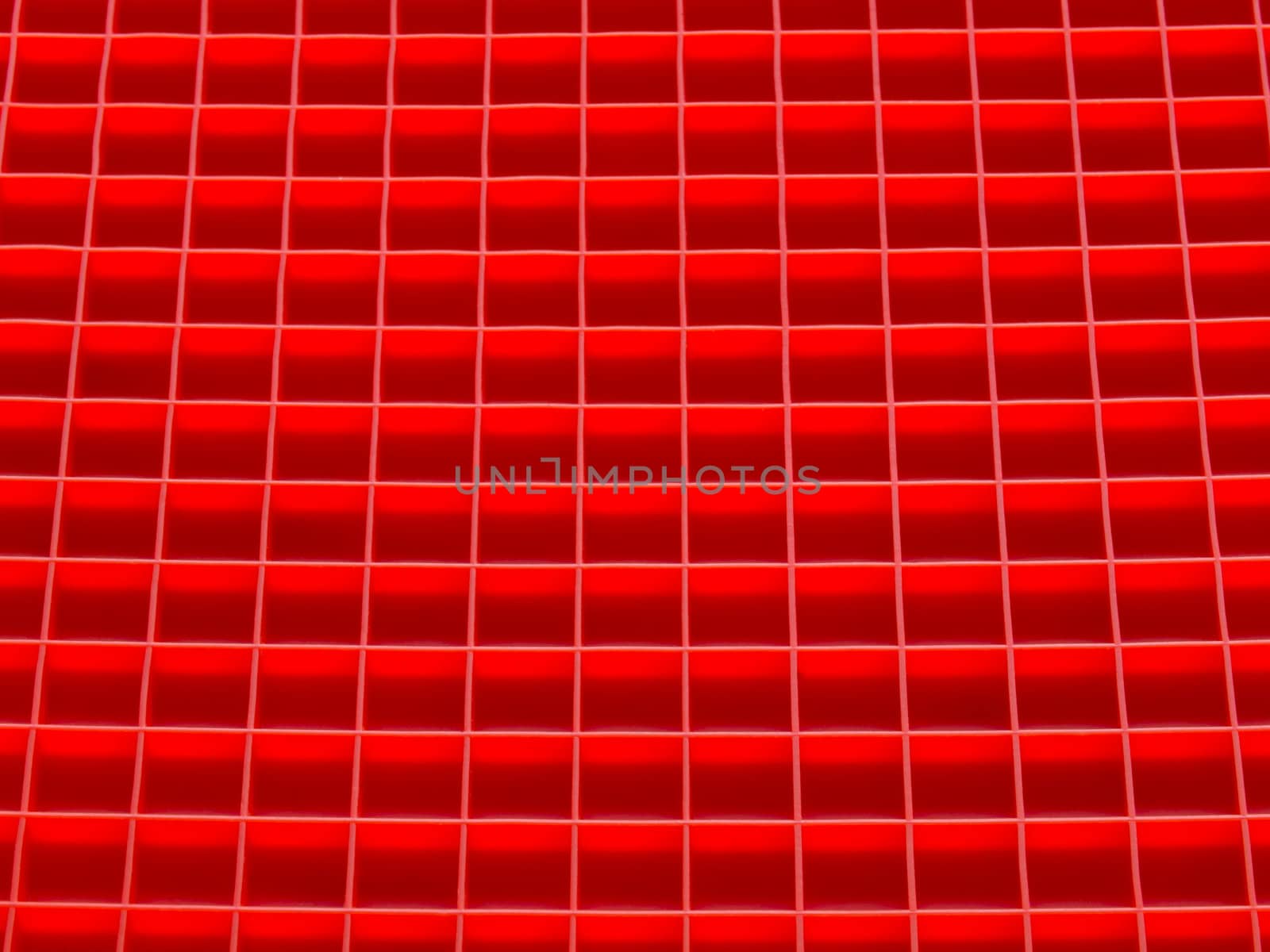 close up red squares pattern background