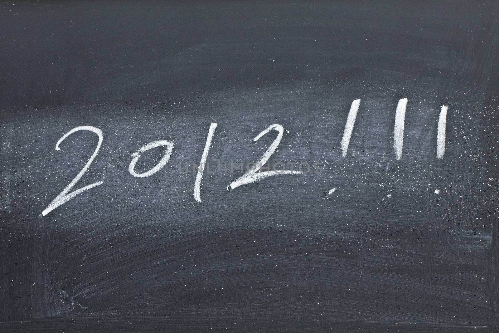 2012 on black board by kawing921