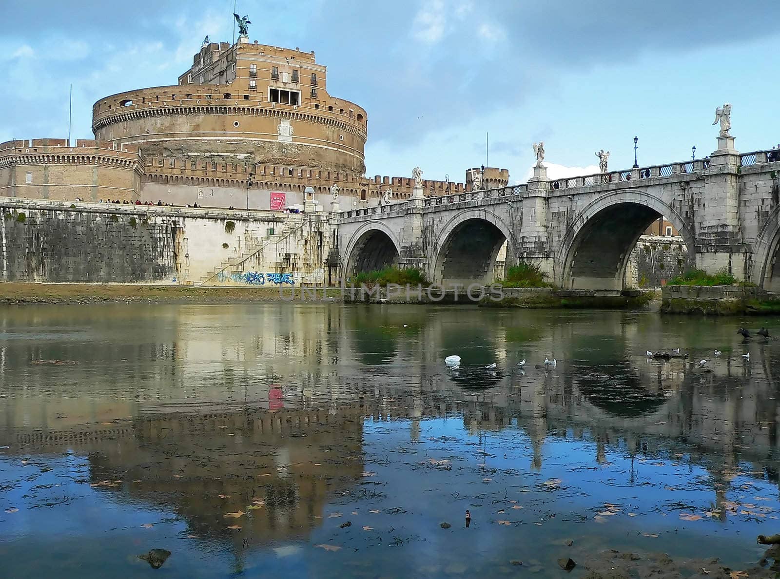 castel s.angelo in rome