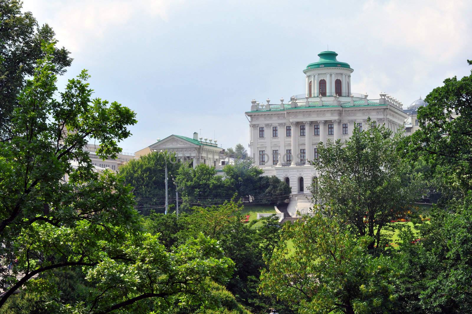 Pashkov's house, look from the Kremlin, Moscow, Russia