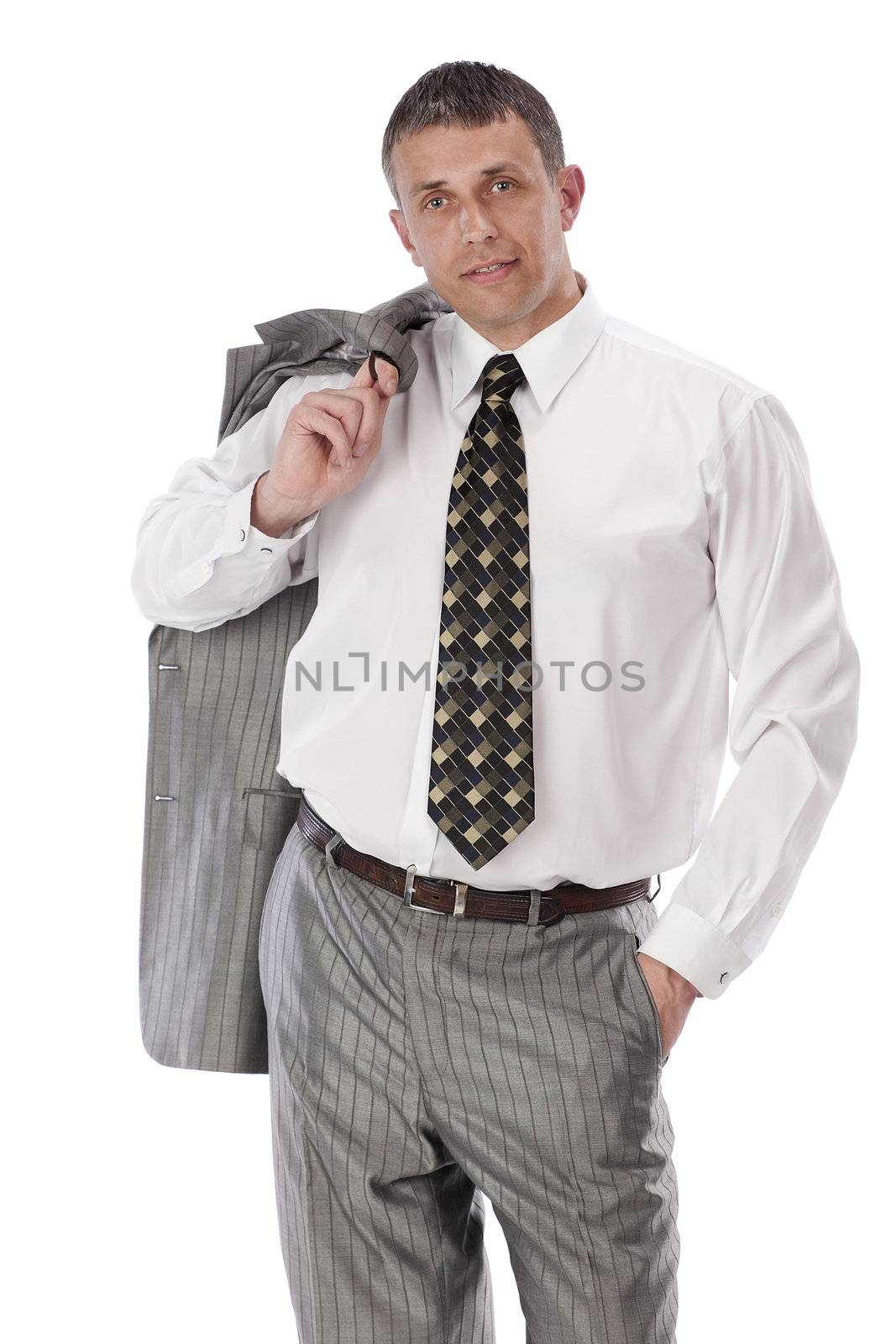 Faultless classical business style in clothes - is success modern men