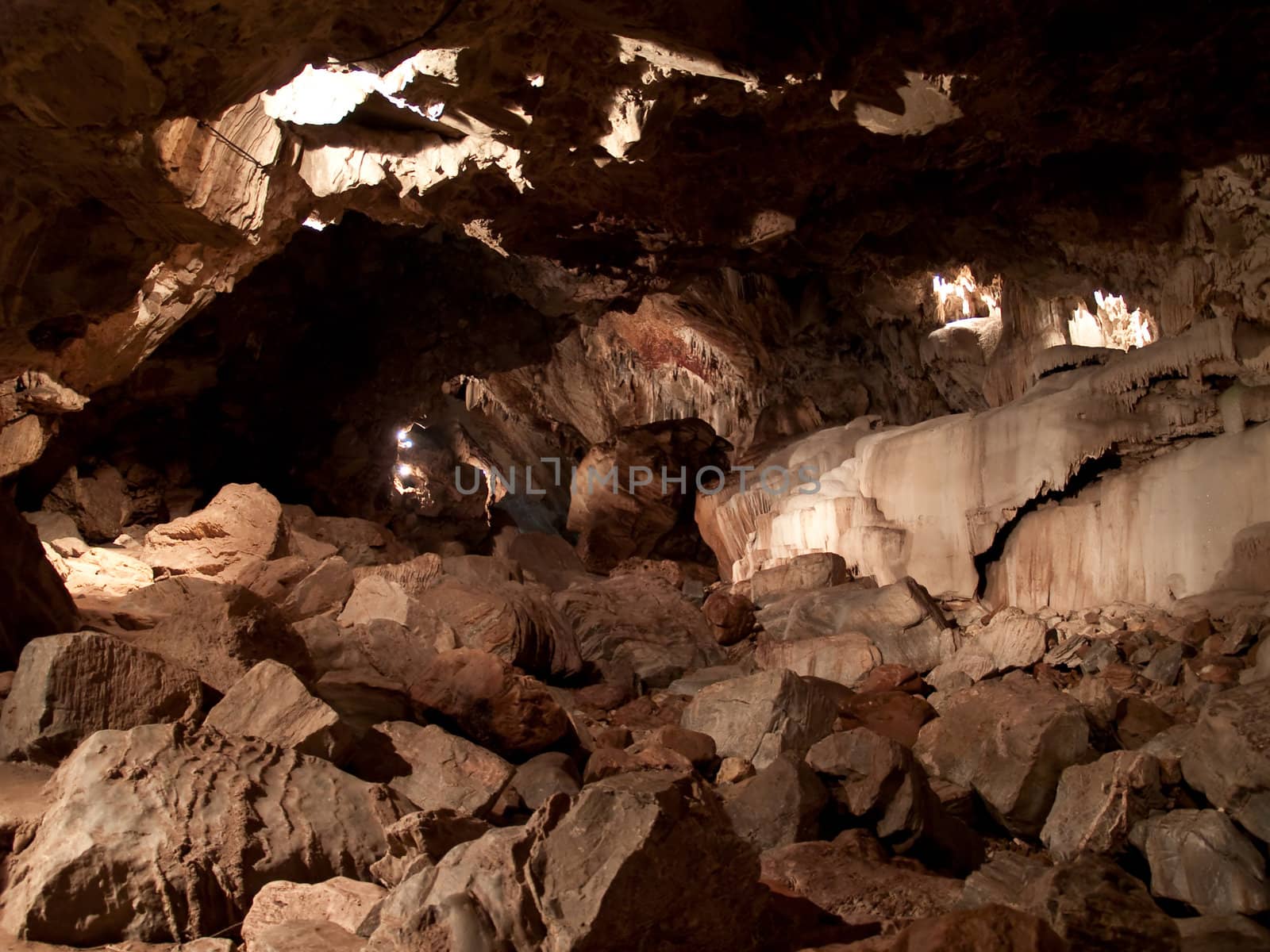 Tham Than Lot Noi Cave, Chaloem Rattanakosin National Park , Kanchanaburi, Thailand