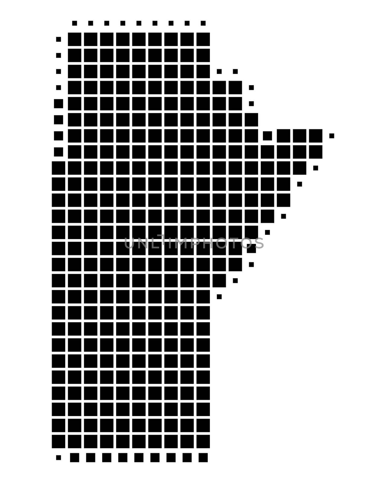 Map of Manitoba by rbiedermann