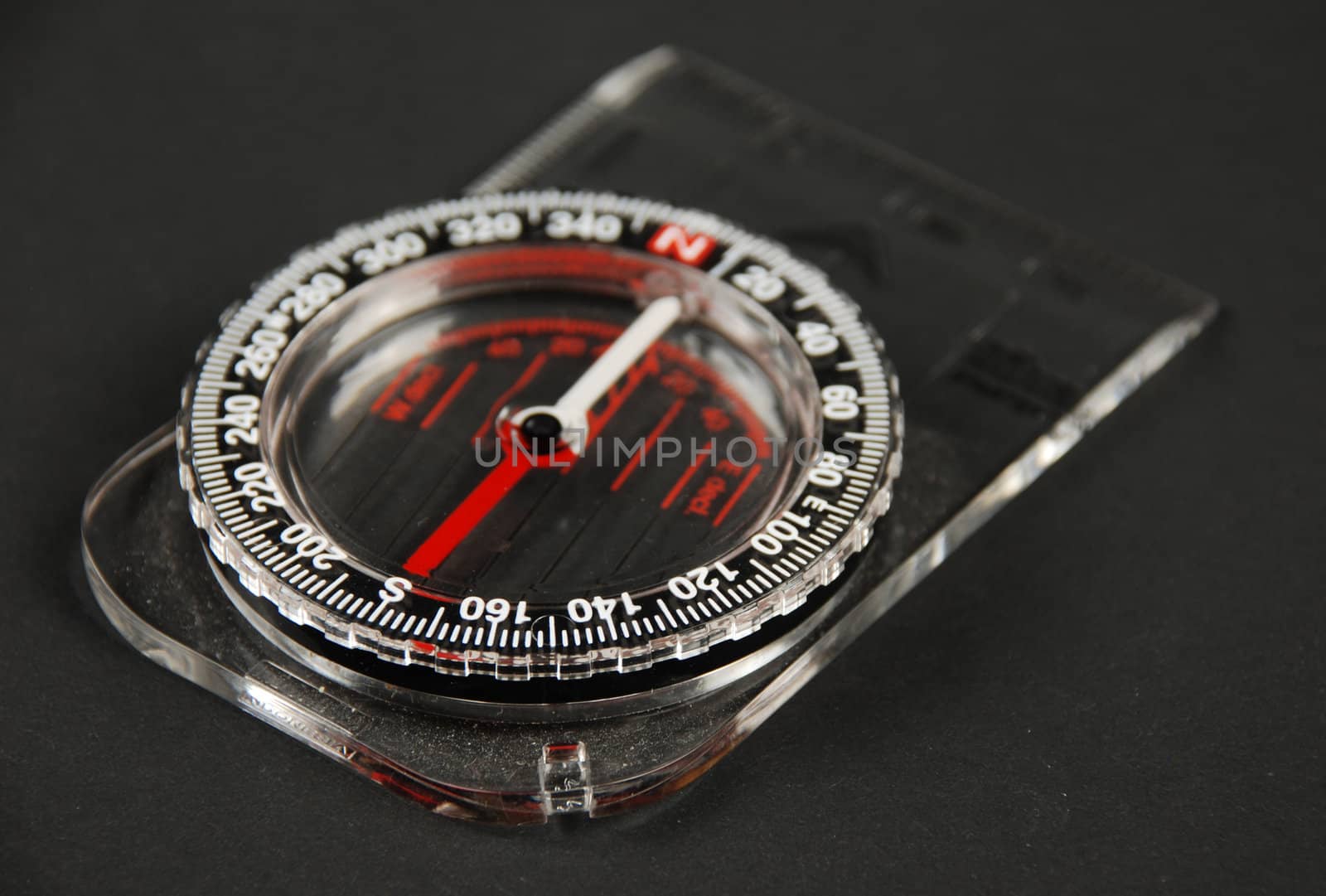 picture ofa magnetic compass