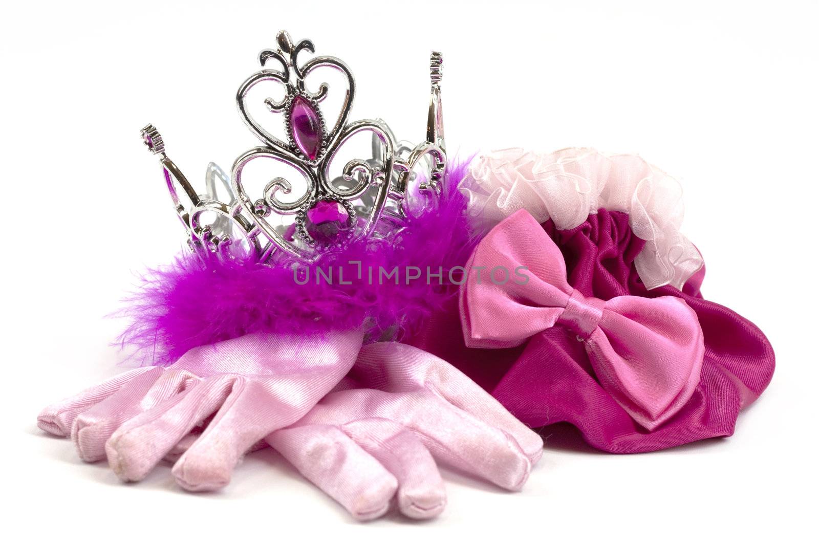 Pink princess accessories by kavring