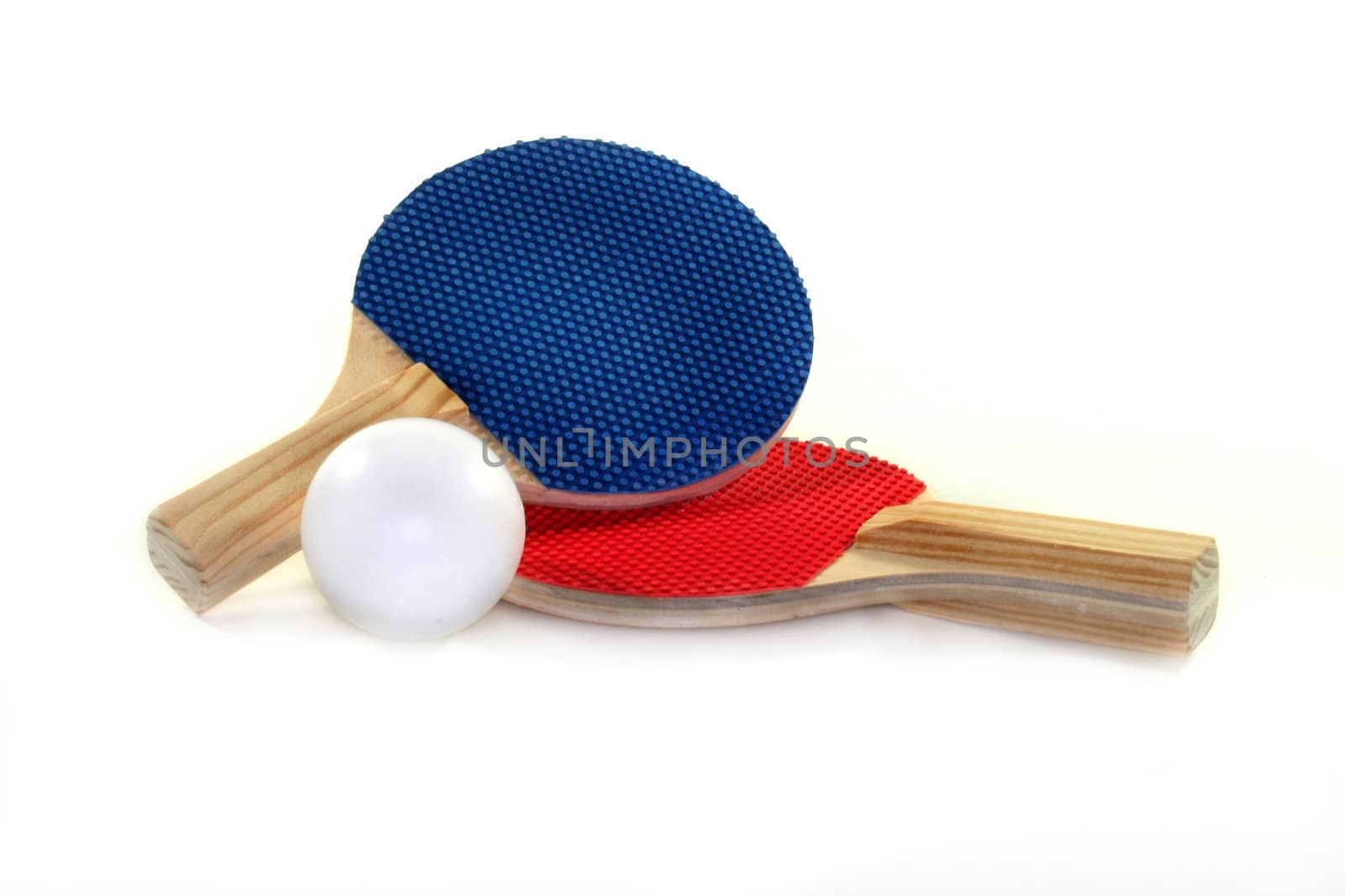Table tennis bat by silencefoto