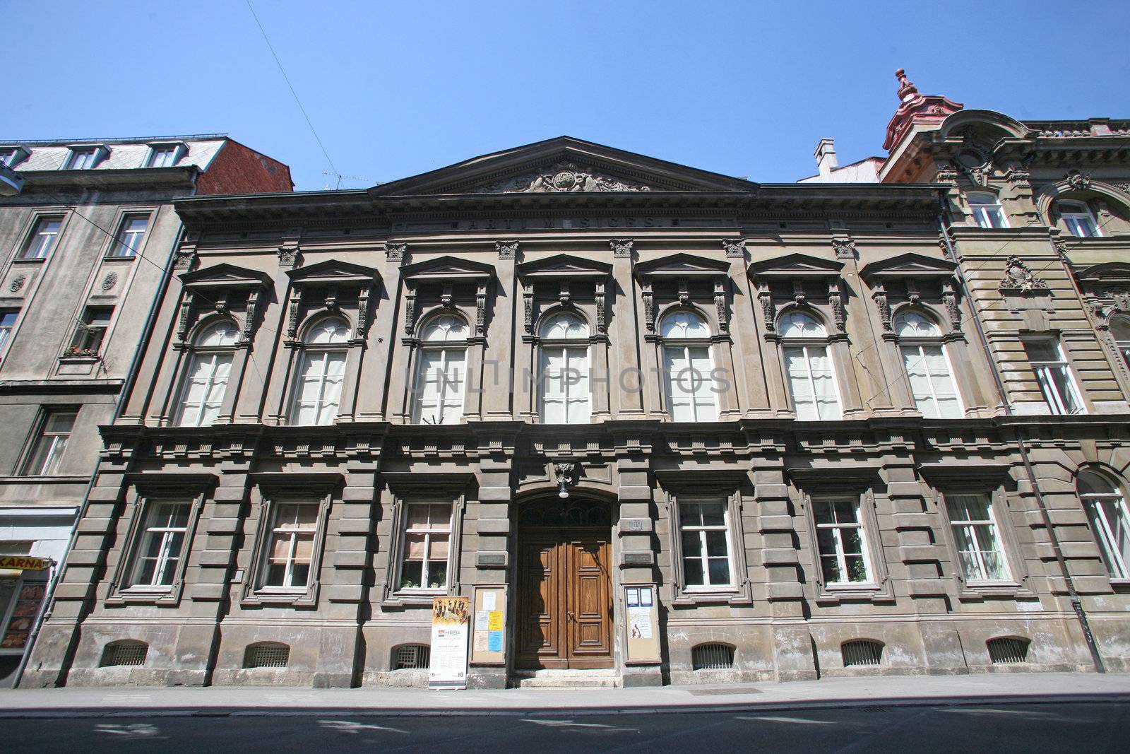 Old house in Zagreb, Croatia