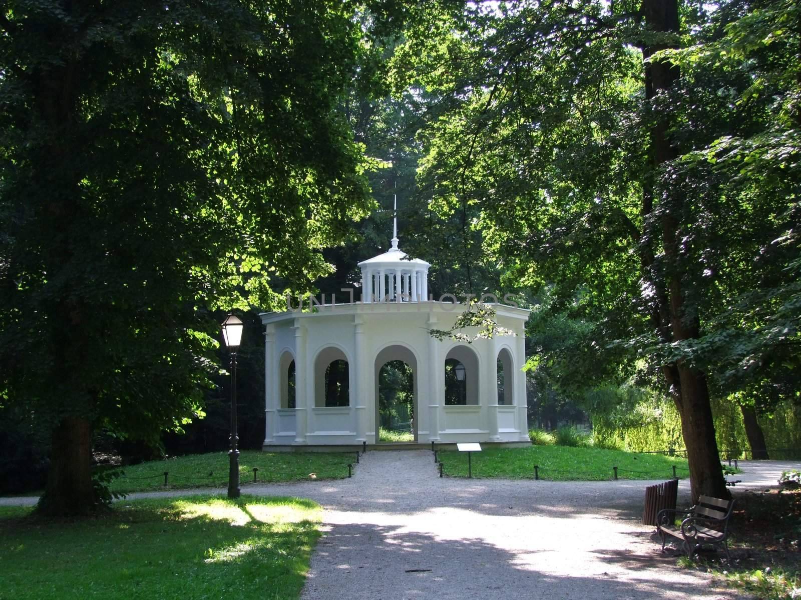 Pavilion park Maksimir Zagreb by atlas