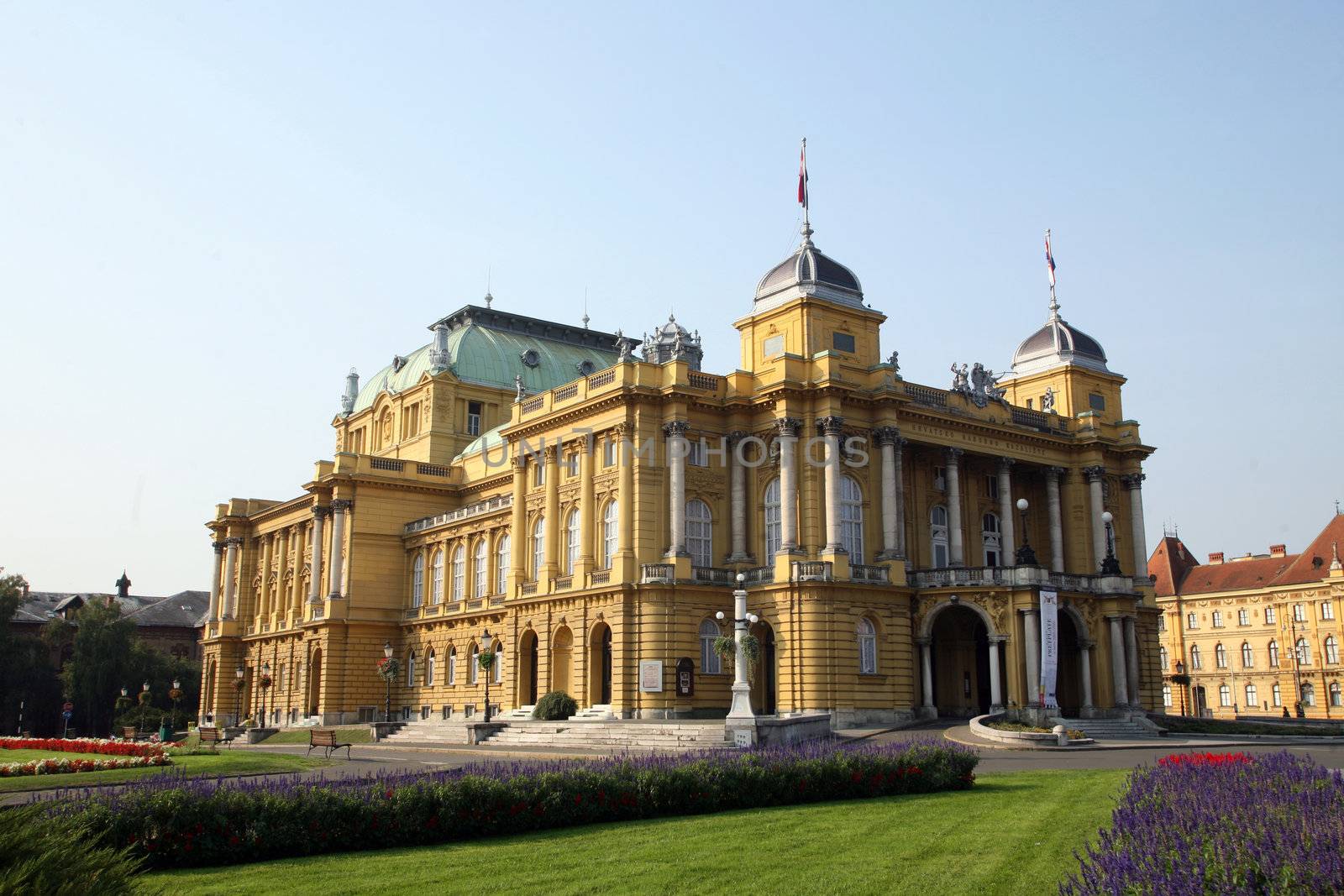 The Croatian National Theatre - Zagreb, Croatia