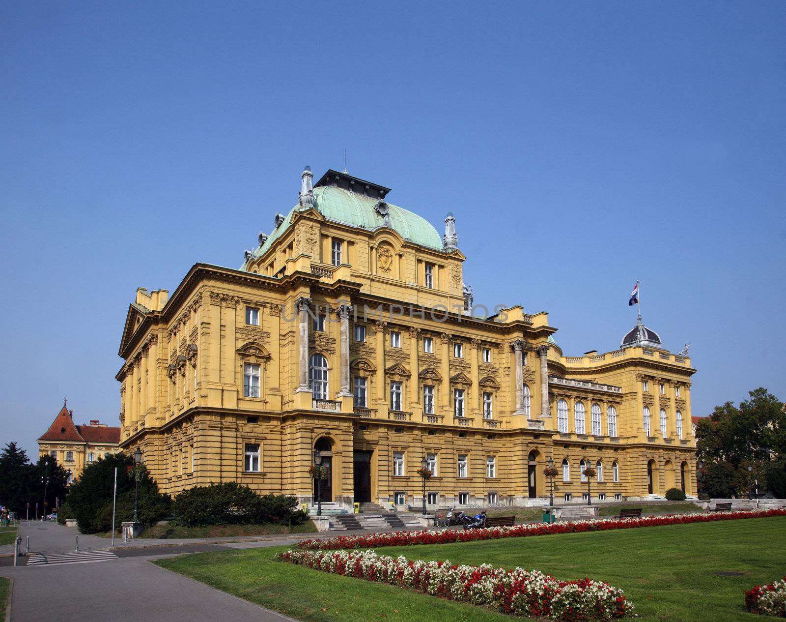 The Croatian National Theatre - Zagreb, Croatia