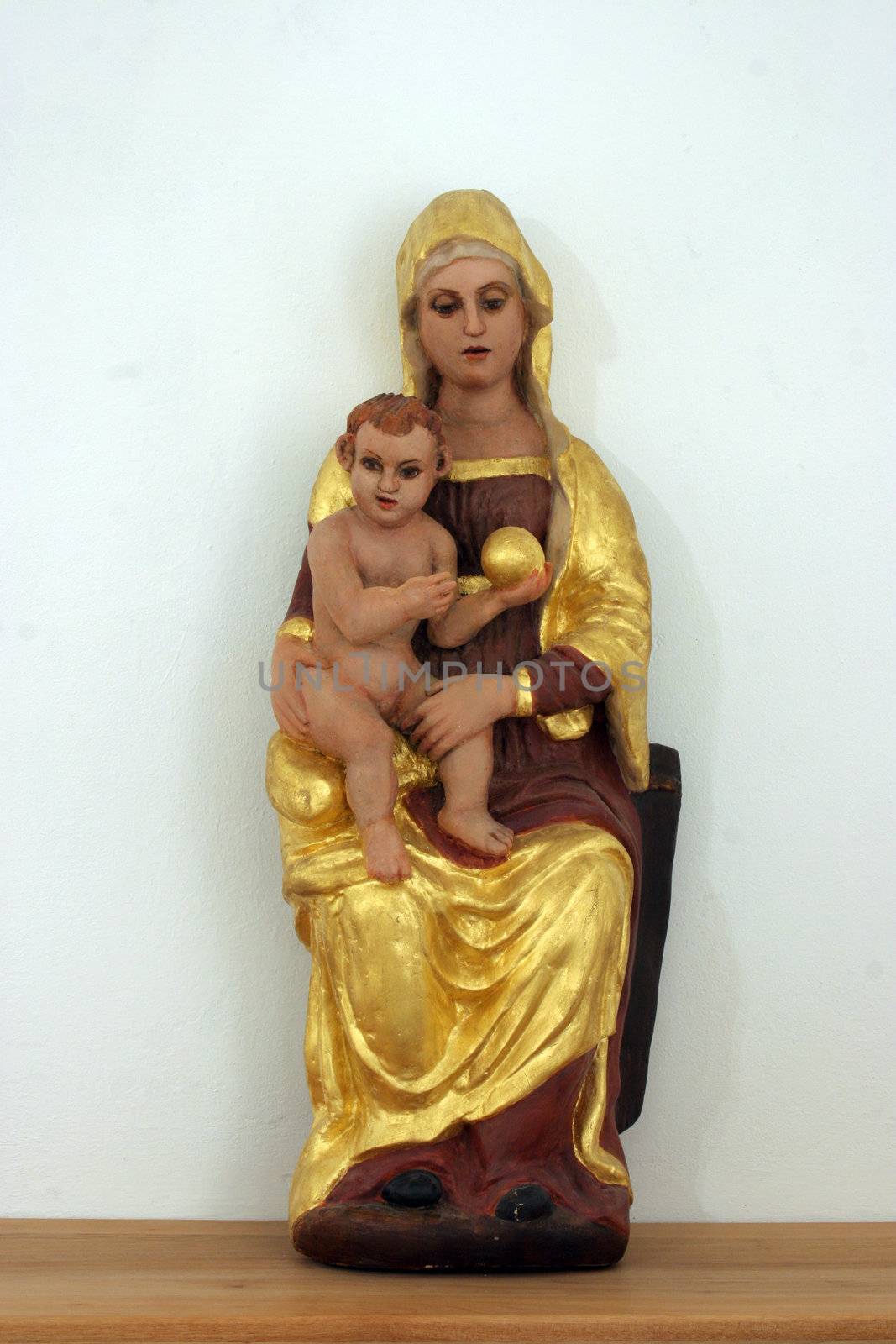 Blessed Virgin Mary with baby Jesus