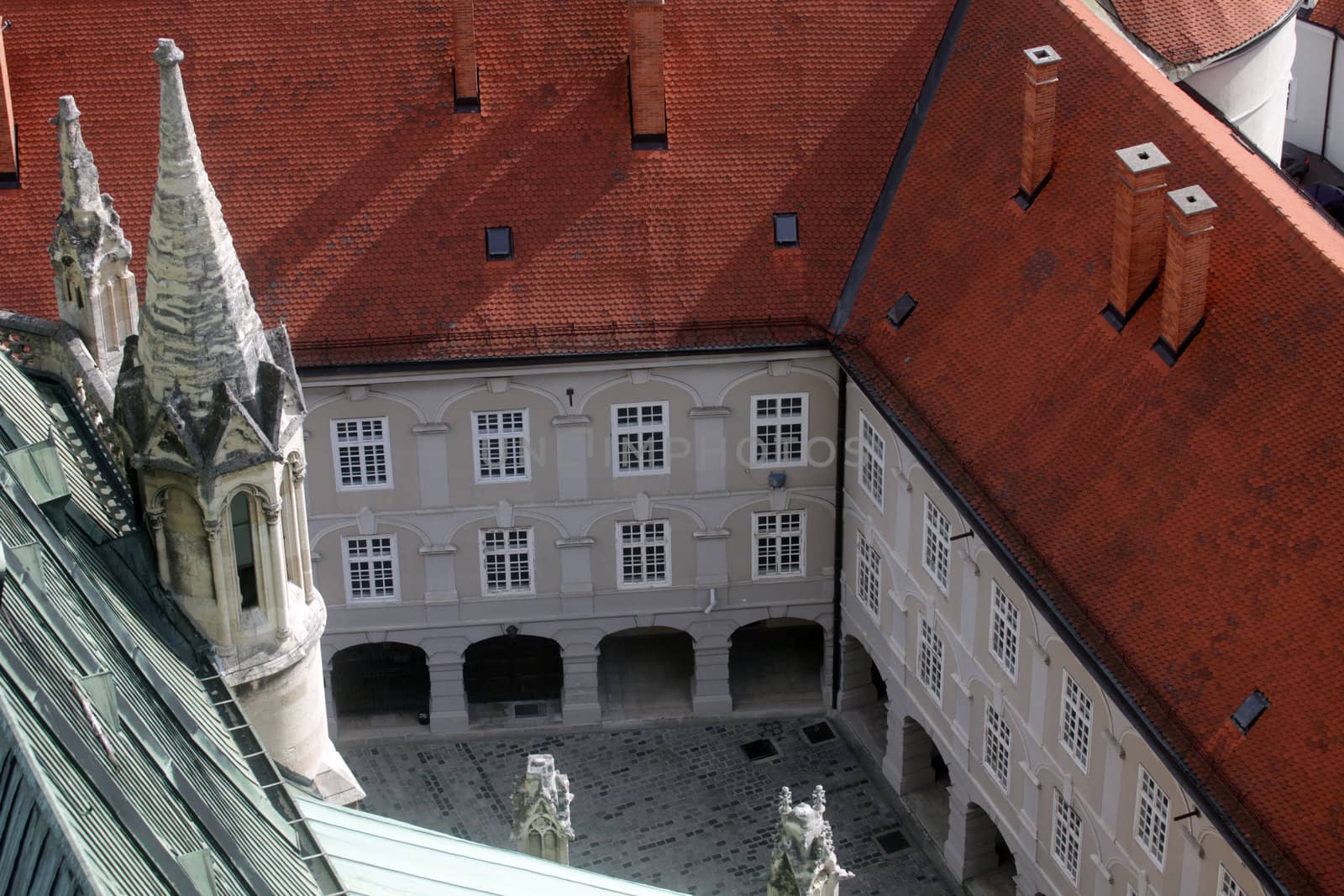 Bishops palace in Zagreb, Croatia