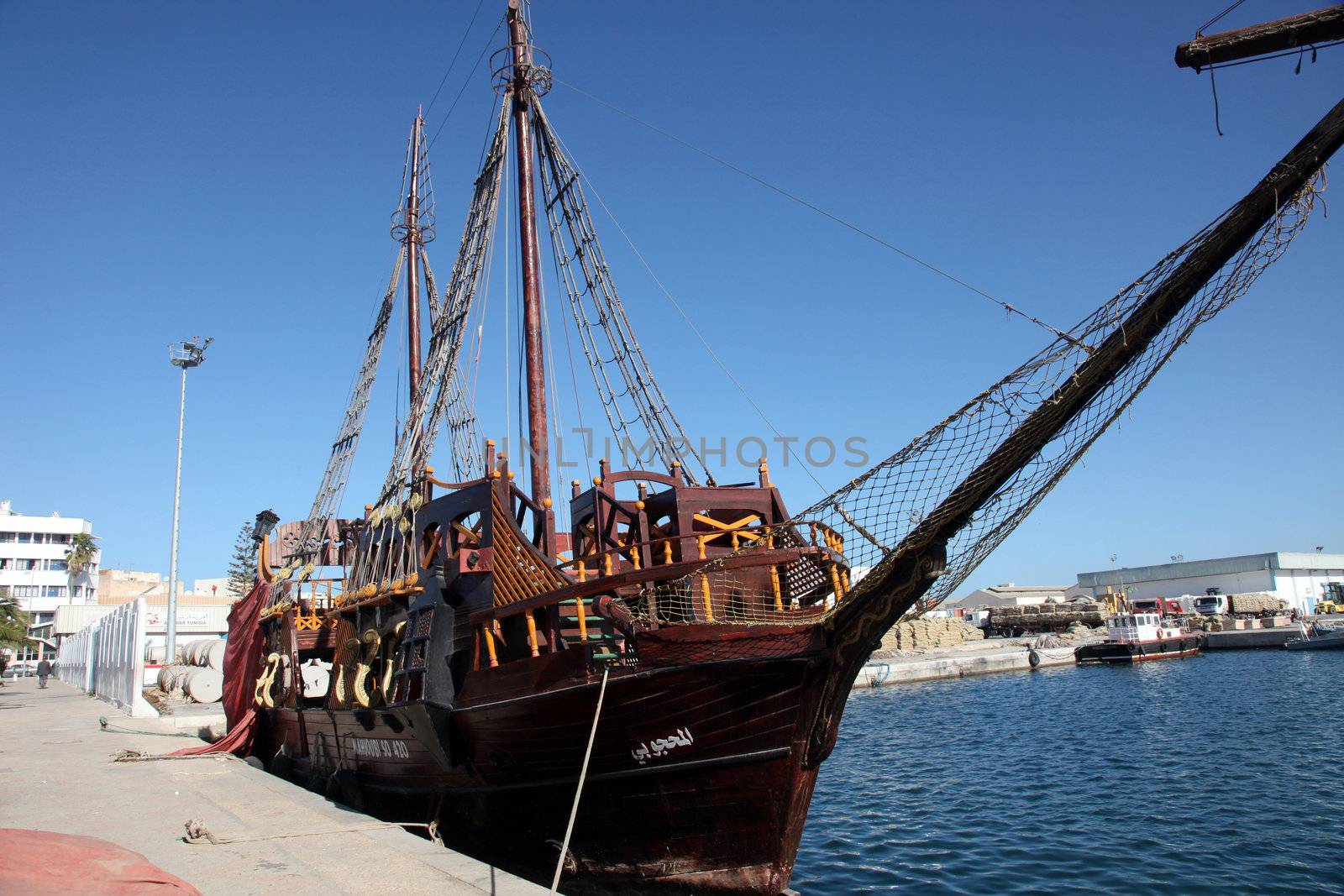 Pirate ship - Sousse, Tunisia