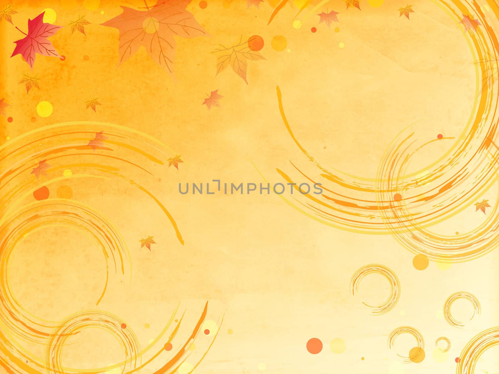 autumn background by marinini