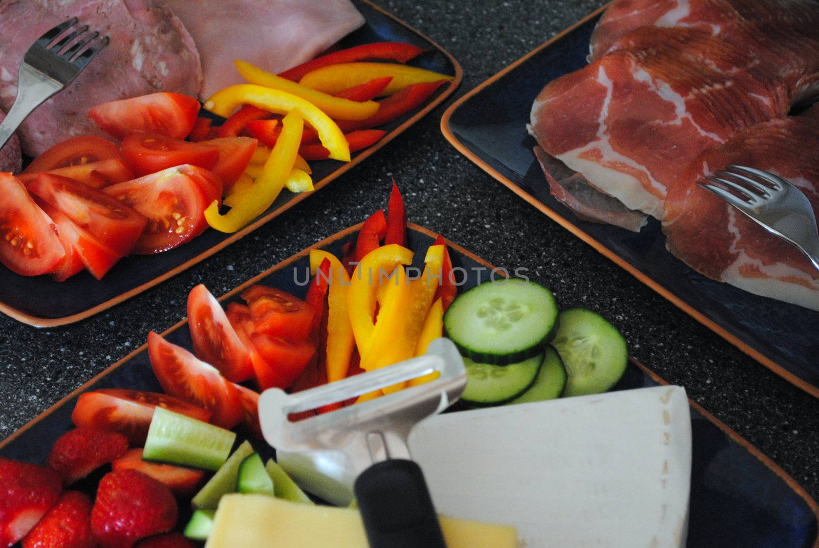 A typical scandinavian celebration brunch.