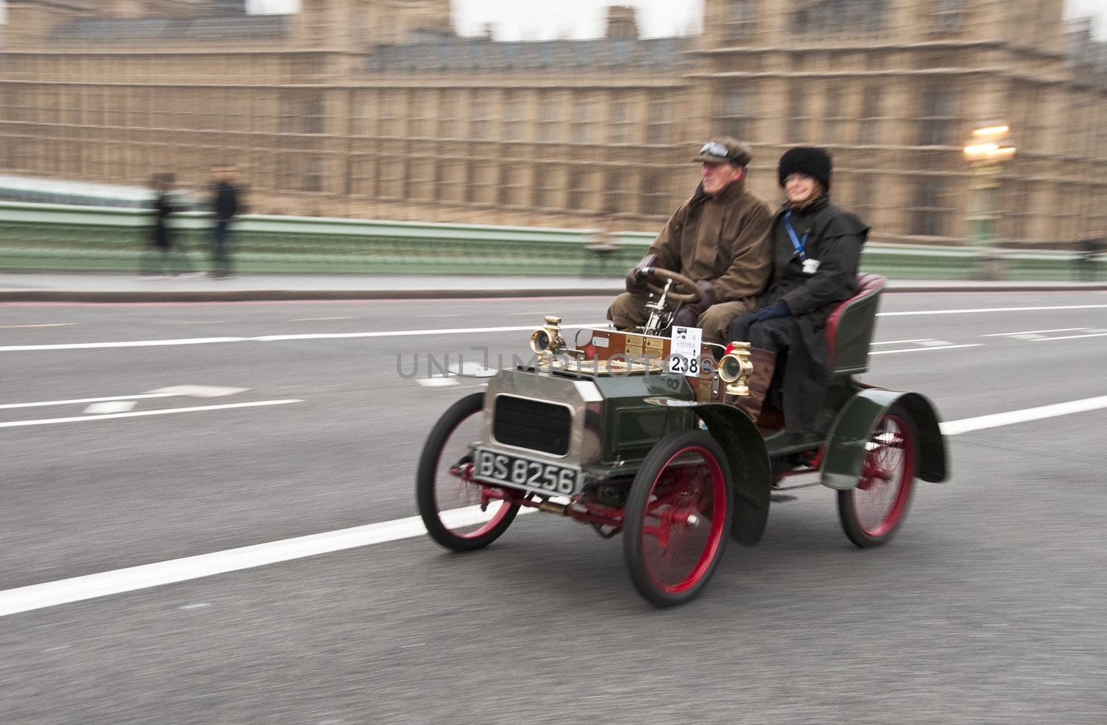 London to Brighton Veteran Car Run 2011, Westminster Bridge