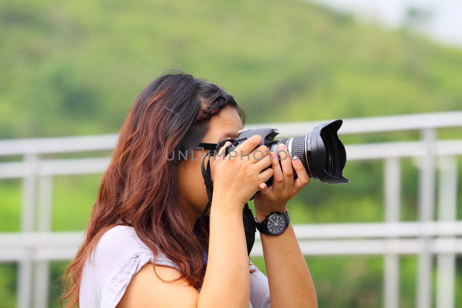 Female photographer