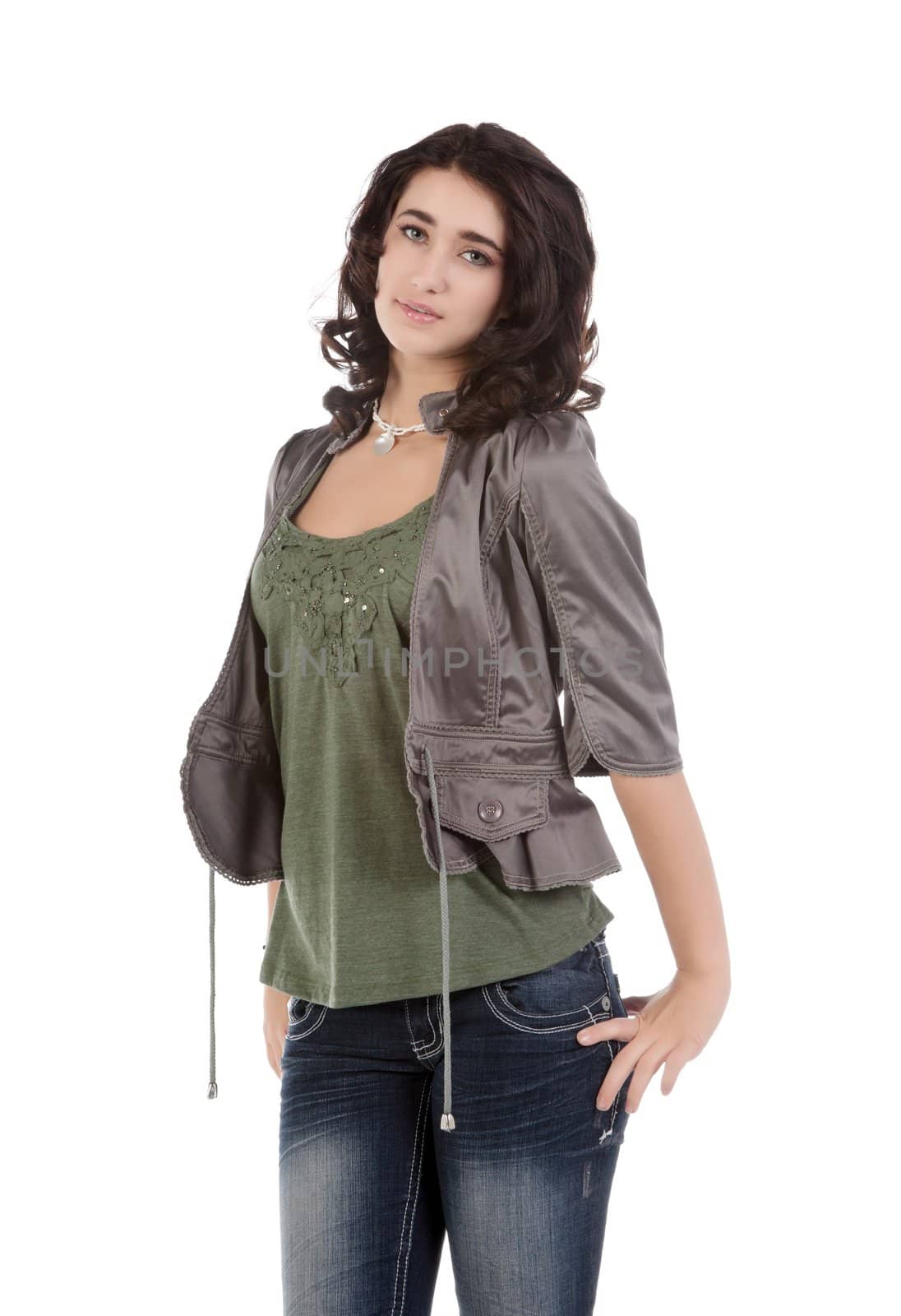 beautiful young teenage woman by clearviewstock