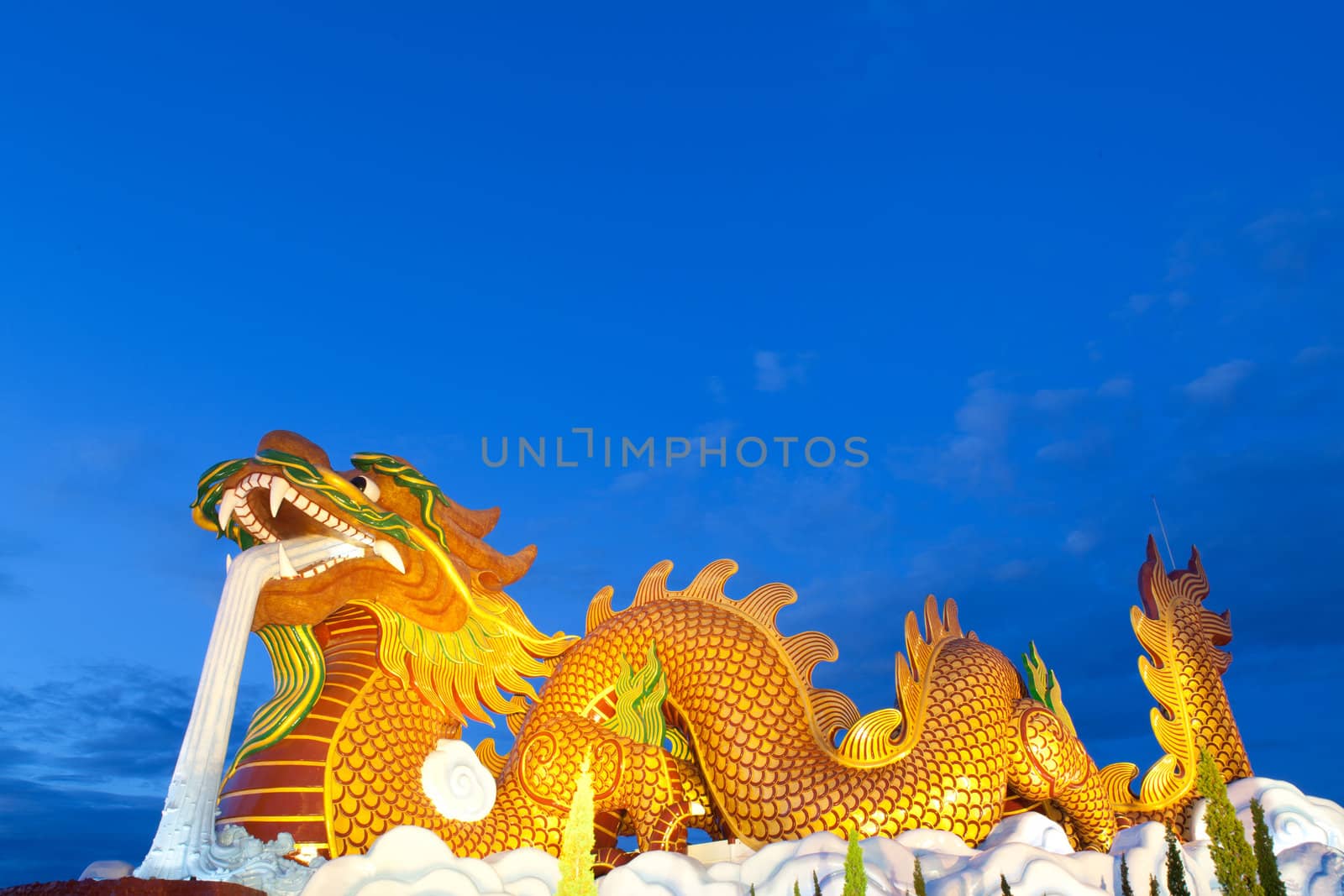 Chinese dragon by Suriyaphoto